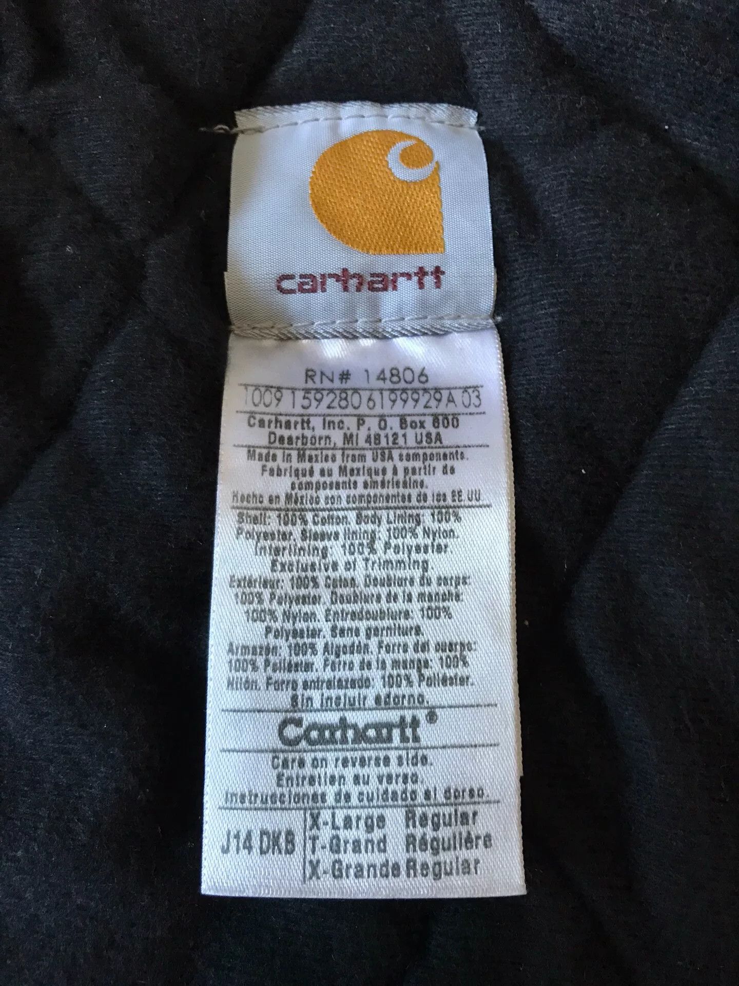 Carhartt Carhartt J14 Santa Fe Washed Canvas Jacket Size US XL / EU 56 / 4 - 9 Thumbnail