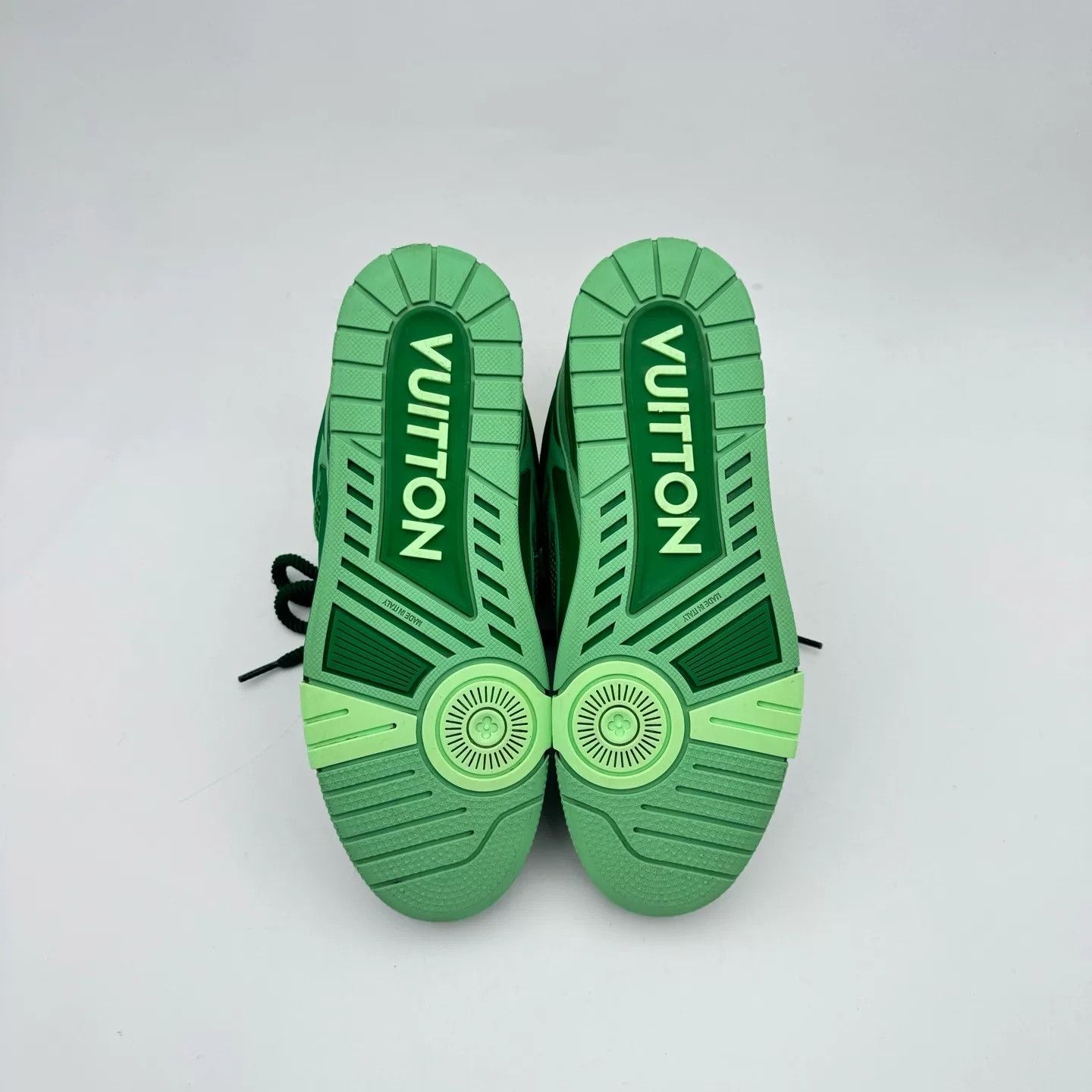 Louis Vuitton LV Green Skate Shoes Size 8.5/42.5 Size US 9.5 / EU 42-43 - 6 Thumbnail