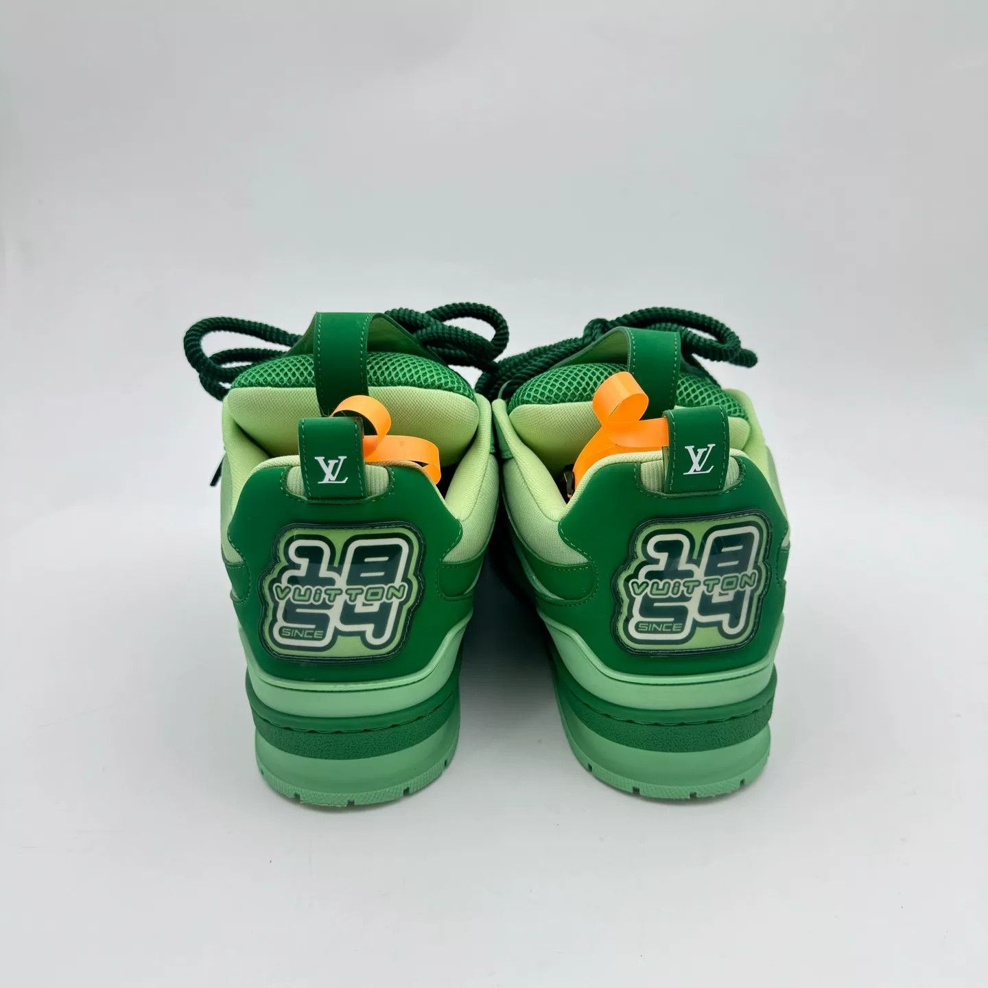 Louis Vuitton LV Green Skate Shoes Size 8.5/42.5 Size US 9.5 / EU 42-43 - 5 Thumbnail