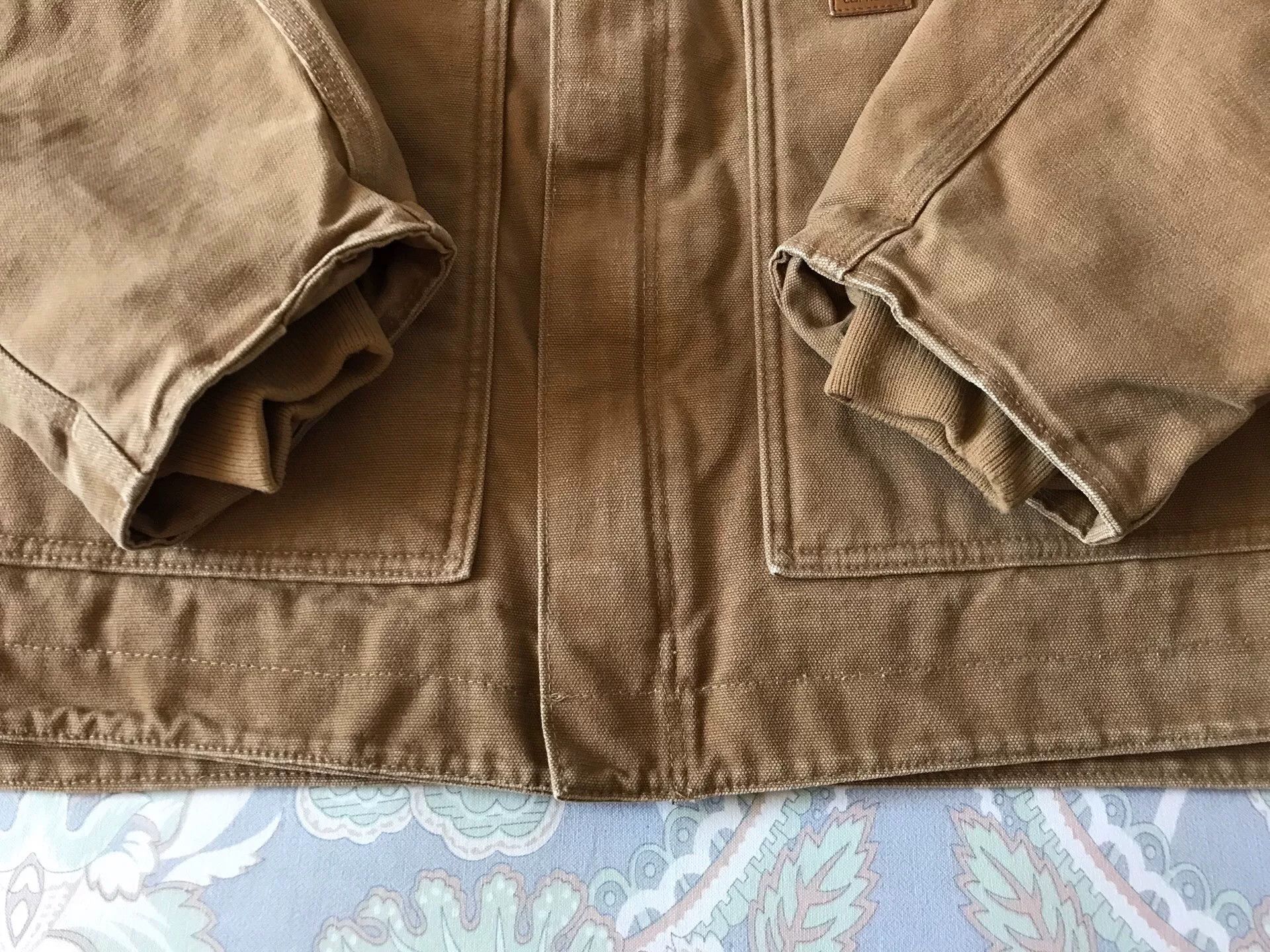 Carhartt Carhartt J164 Washed Canvas Work Jacket Size US XL / EU 56 / 4 - 5 Thumbnail