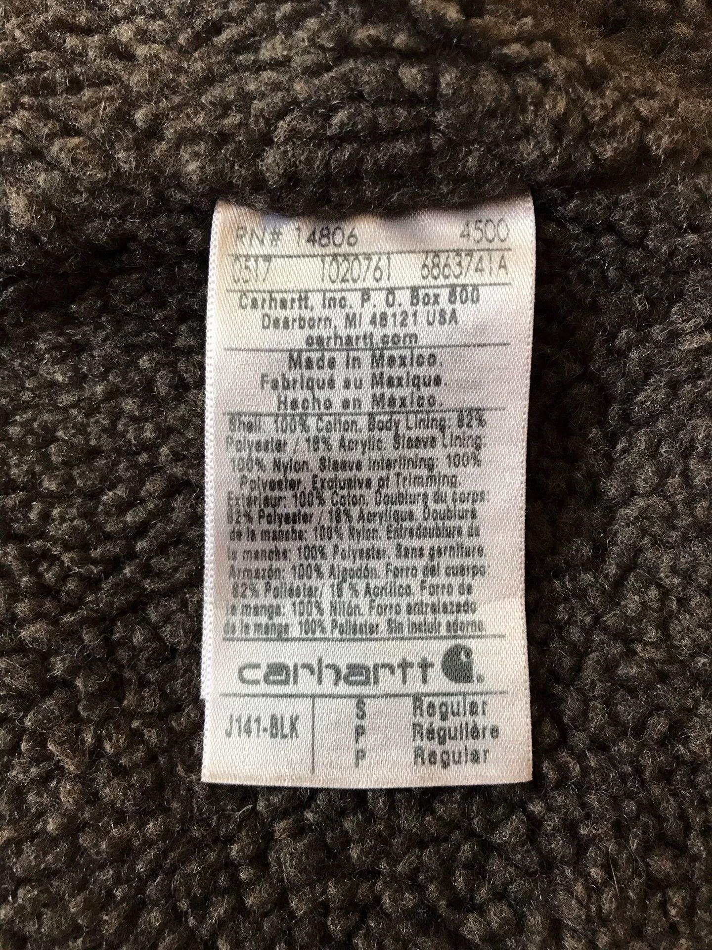 Carhartt Carhartt J141 Hooded Work Jacket Size US S / EU 44-46 / 1 - 9 Thumbnail
