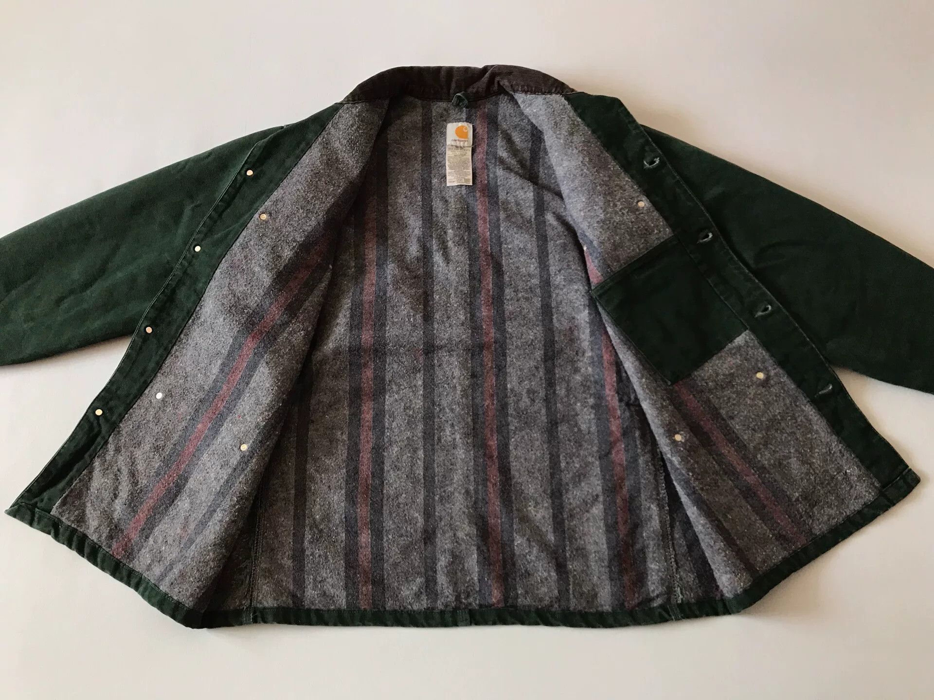 Carhartt Carhartt C02 SPC Spruce Green Jacket Size US L / EU 52-54 / 3 - 3 Thumbnail