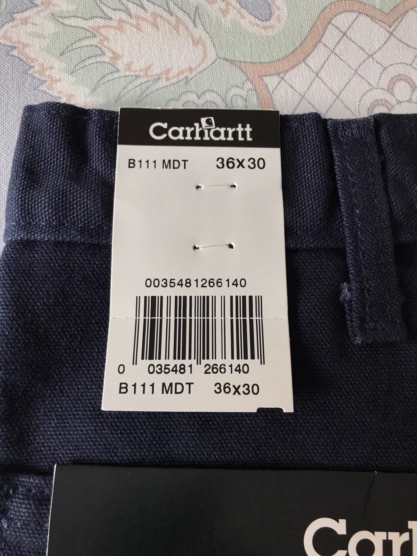 Carhartt Carhartt B111 Flannel Lined Work Pants Size US 36 / EU 52 - 8 Thumbnail