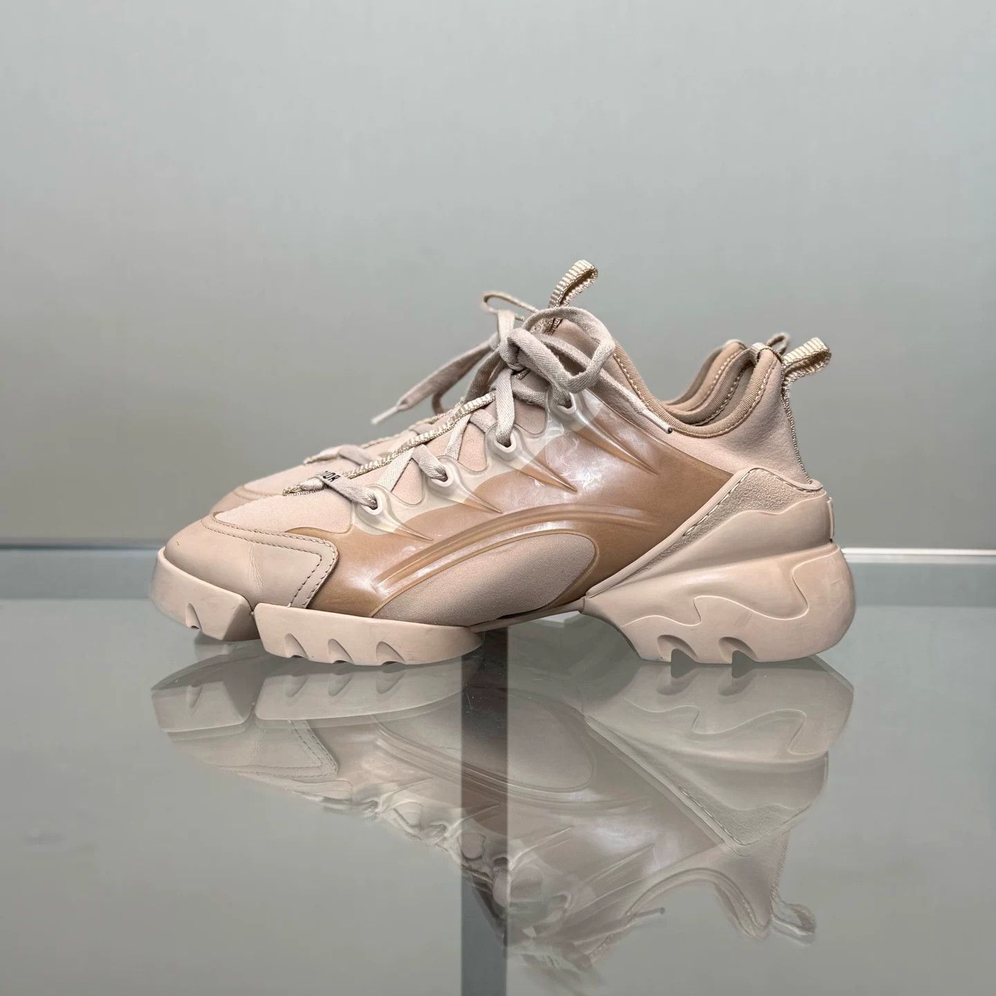 Dior Dior D-Connect Beige Dad Shoes Size US 7 / IT 37 - 5 Thumbnail
