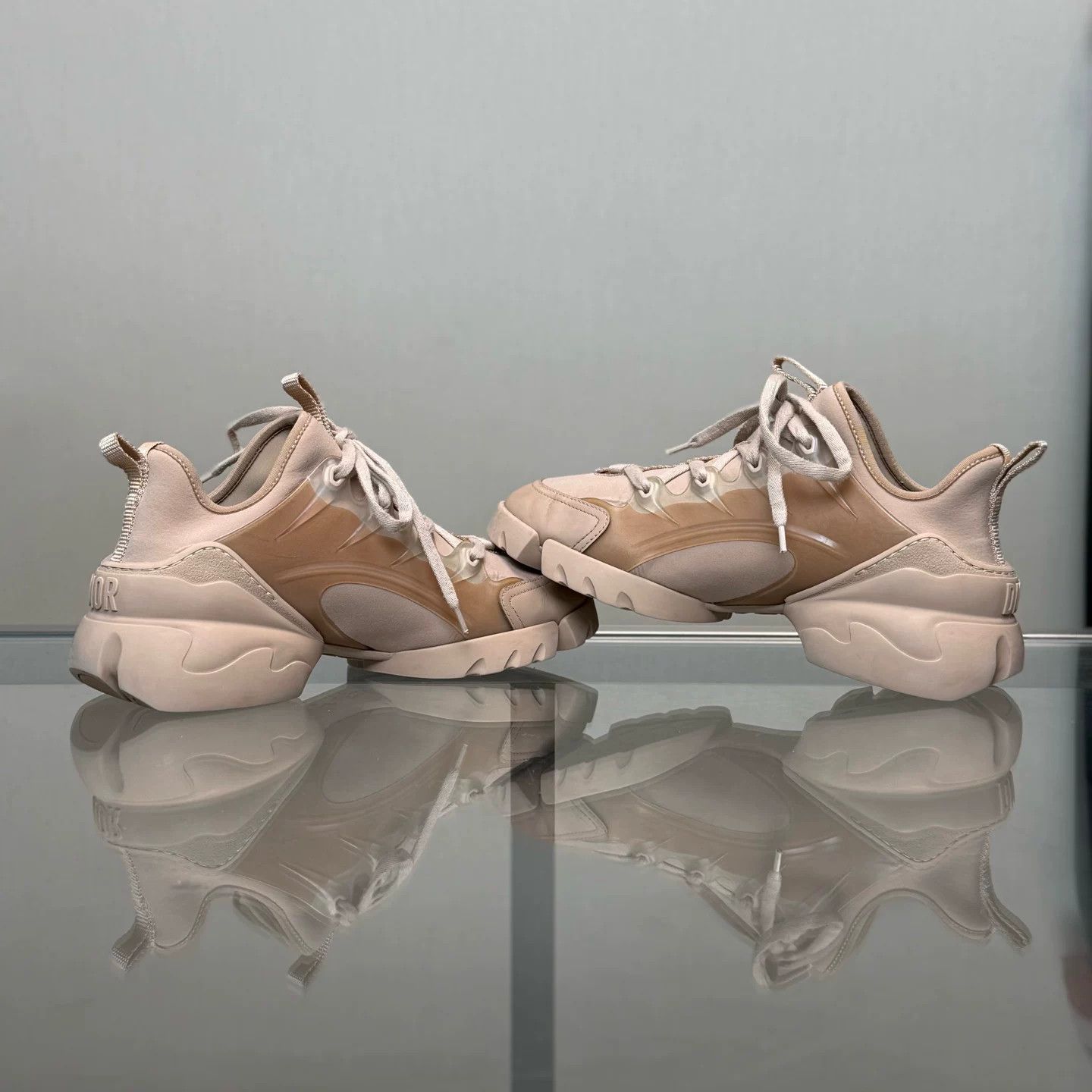 Dior Dior D-Connect Beige Dad Shoes Size US 7 / IT 37 - 6 Thumbnail