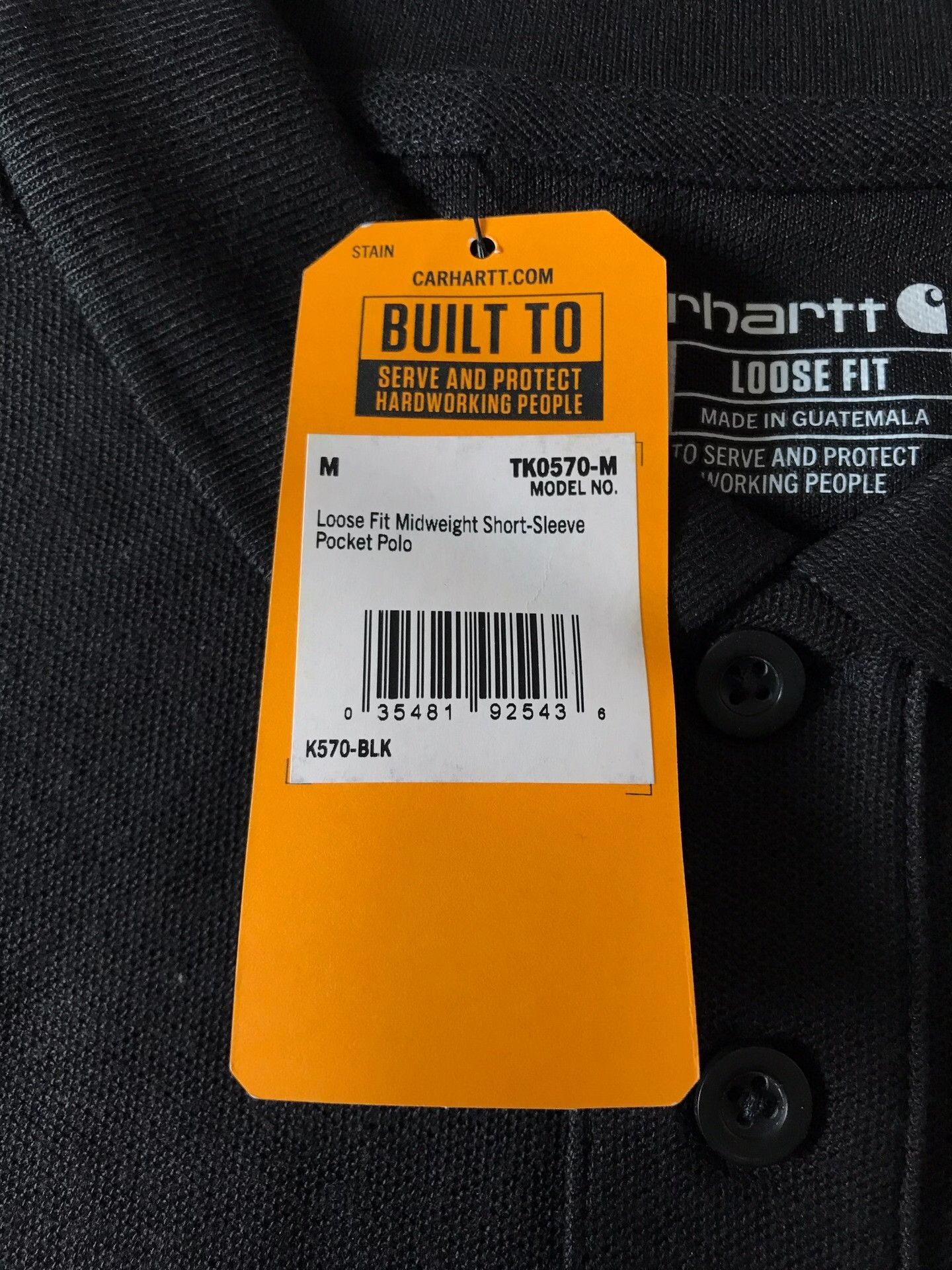 Carhartt Carhartt K570 Short-Sleeve Polo Shirt Size US M / EU 48-50 / 2 - 7 Thumbnail