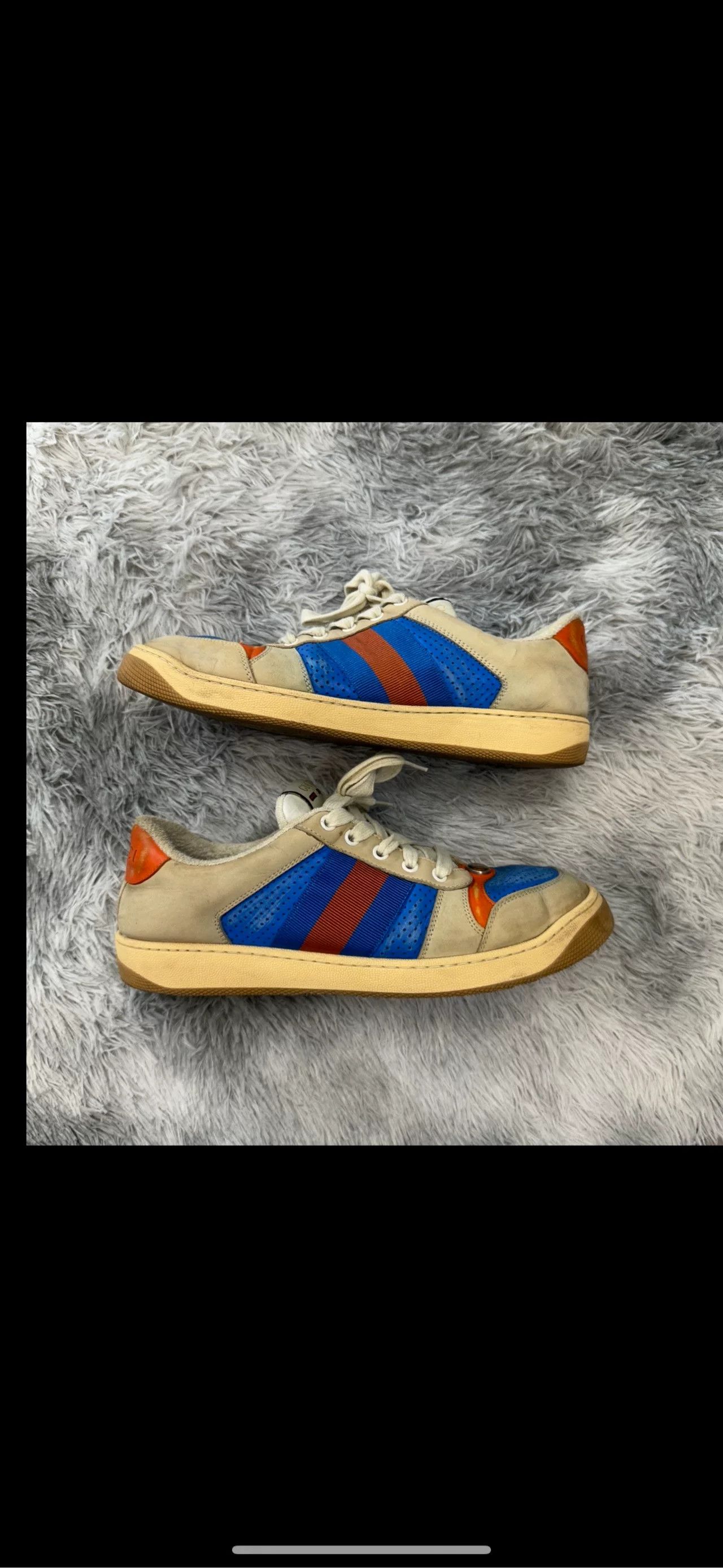 Gucci Gucci Distressed Sneakers Size US 8 / EU 41 - 2 Thumbnail