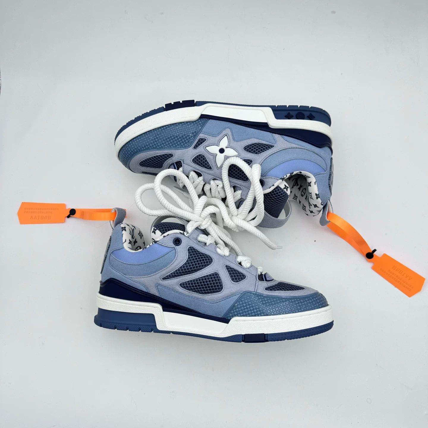 Louis Vuitton Louis Vuitton 2025 Blue Skate Shoes Size US 6 / EU 39 - 4 Thumbnail