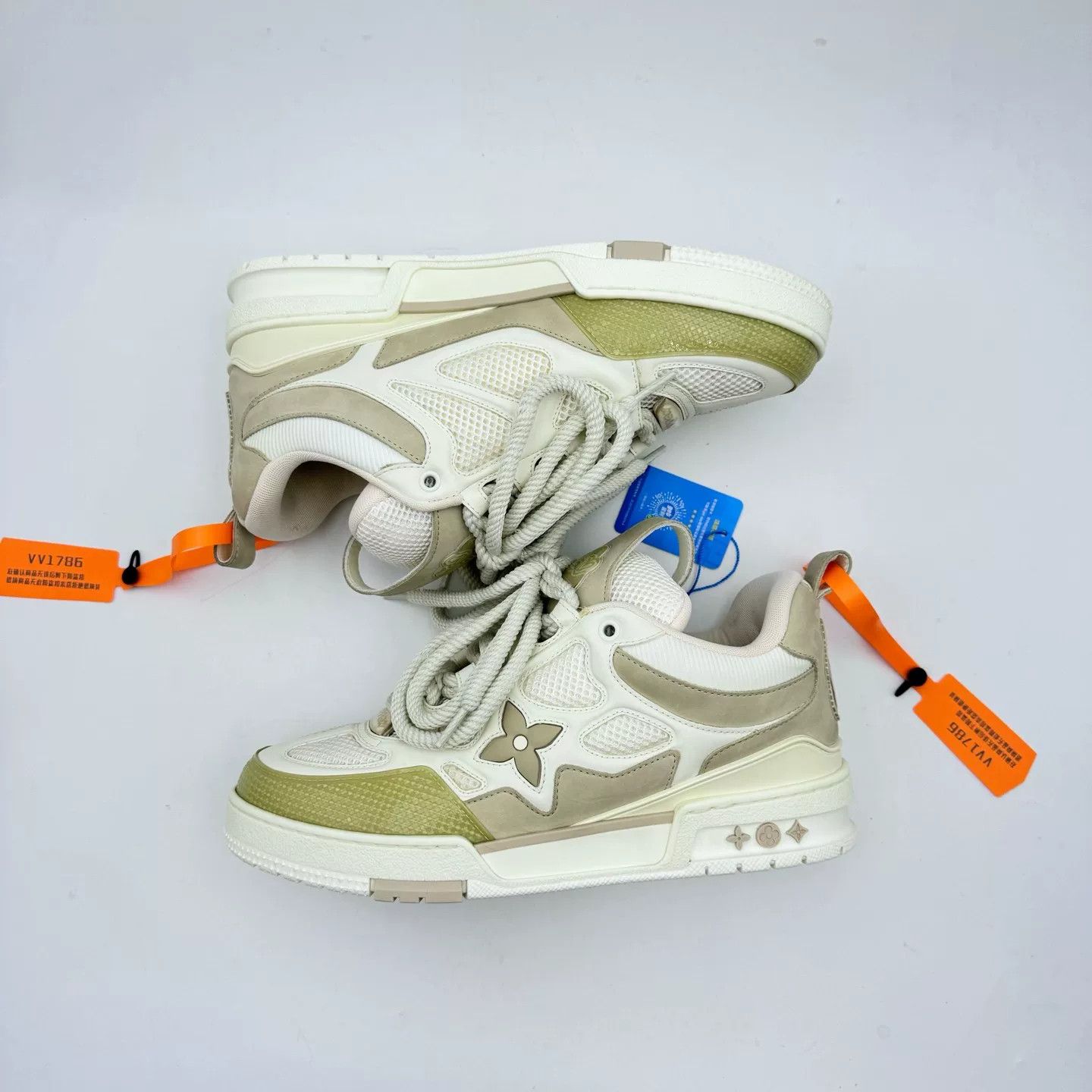 Louis Vuitton LV Skate Shoes Size 41 White Brown Size US 8 / EU 41 - 3 Thumbnail