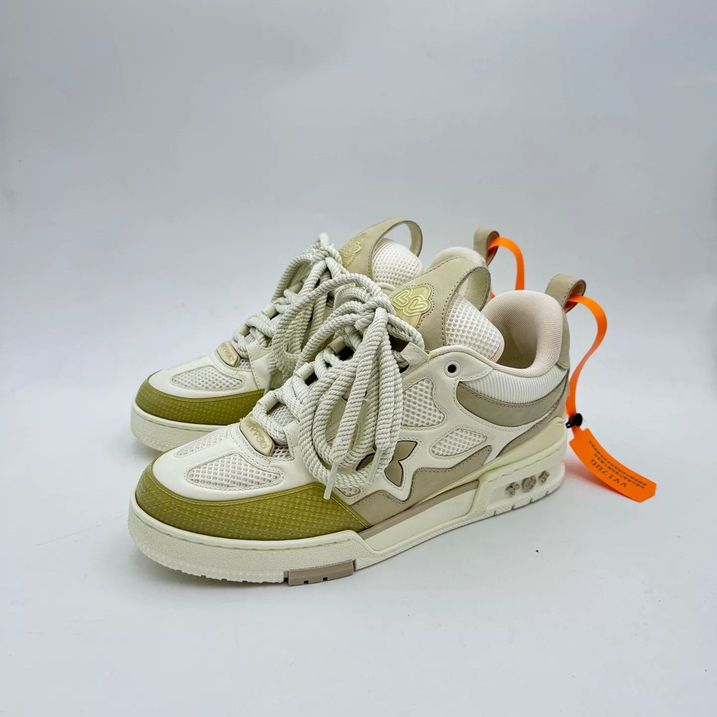 Louis Vuitton LV Skate Shoes Size 41 White Brown Size US 8 / EU 41 - 2 Thumbnail