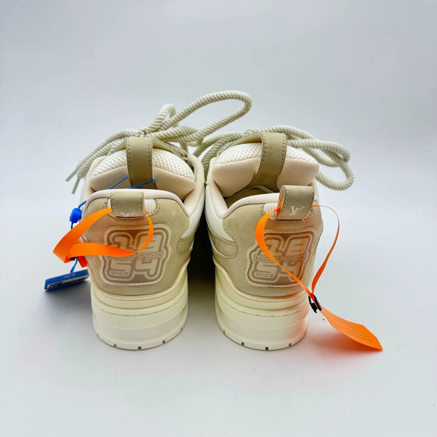 Louis Vuitton Louis Vuitton White Brown Skate Shoes Size US 8 / EU 41 - 5 Thumbnail