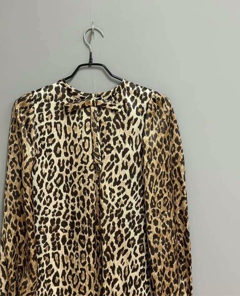 Dolce & Gabbana Dolce & Gabbana Leopard Print Top Size S / US 4 / IT 40 - 3 Thumbnail