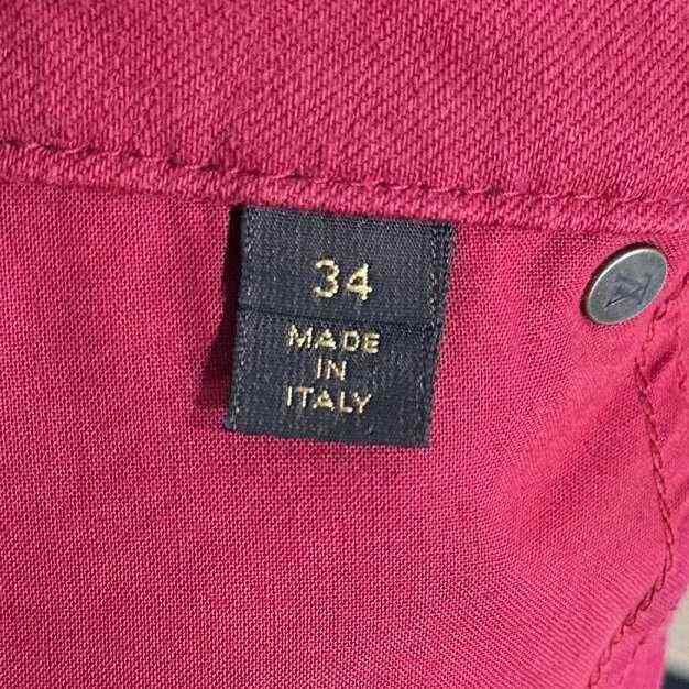 Louis Vuitton Louis Vuitton Red Logo Jeans Size 34" / US 12 / IT 48 - 6 Thumbnail