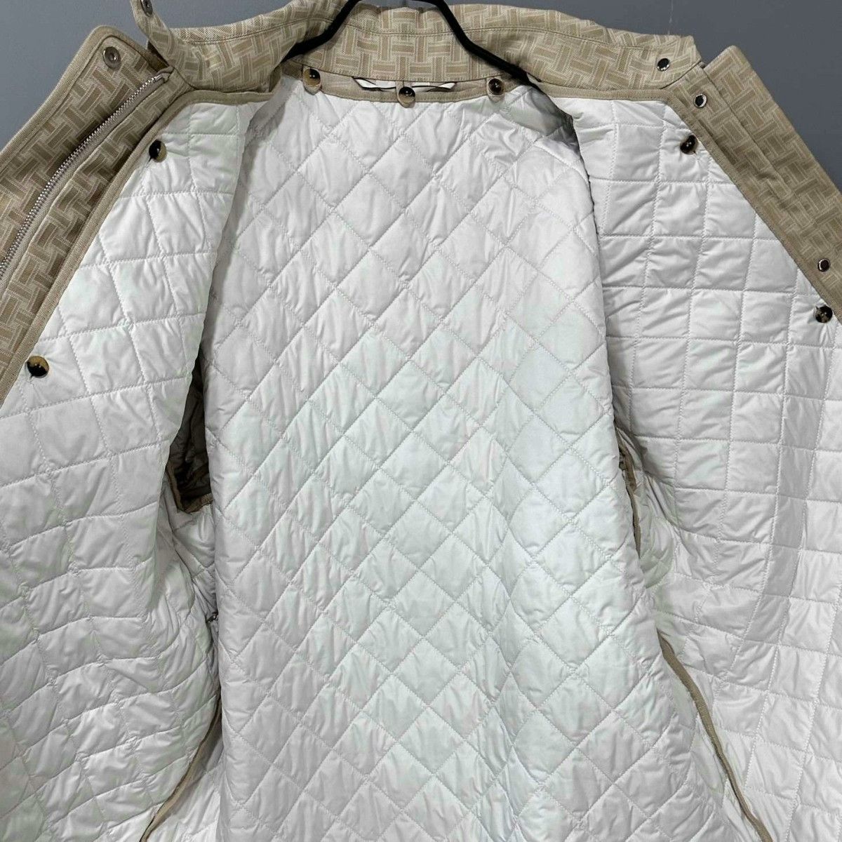 Hermes Hermes Detachable Padded Vest Beige Coat Size S / US 4 / IT 40 - 8 Thumbnail