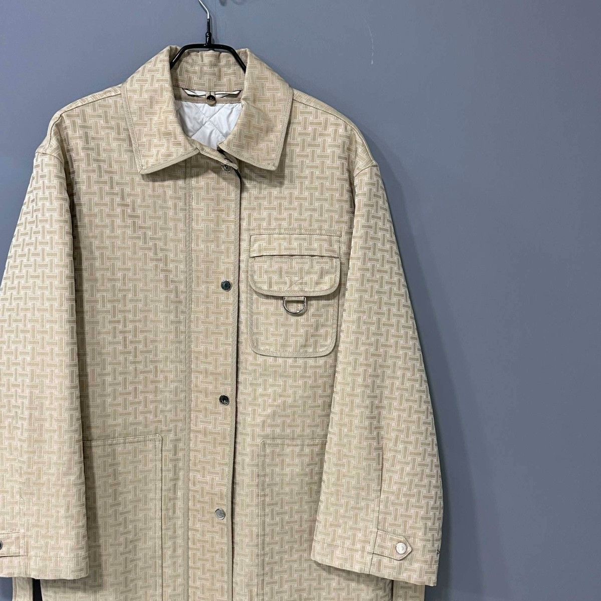 Hermes Hermes Detachable Padded Vest Beige Coat Size S / US 4 / IT 40 - 2 Thumbnail