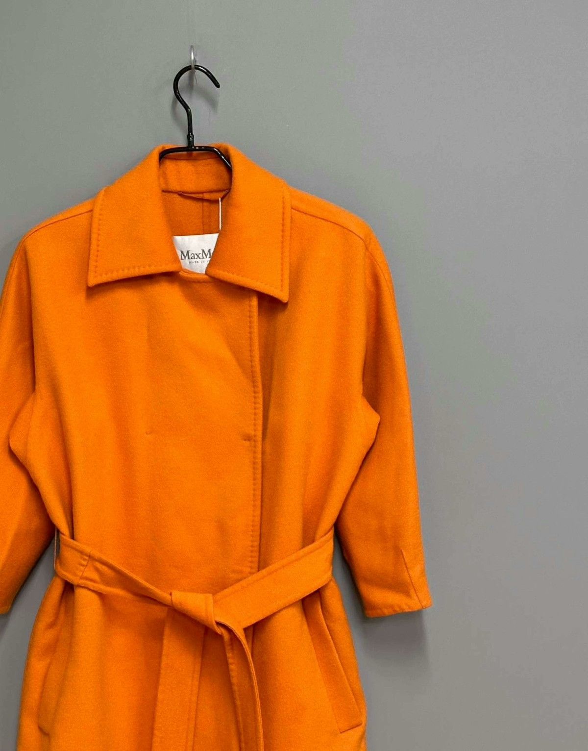 Max Mara MaxMara Orange Robe Coat Size S / US 4 / IT 40 - 2 Thumbnail