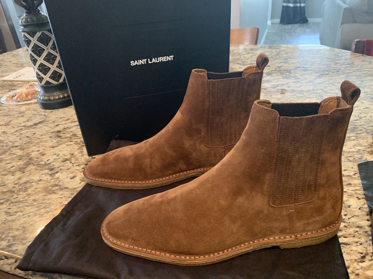 Saint laurent hot sale nino boots