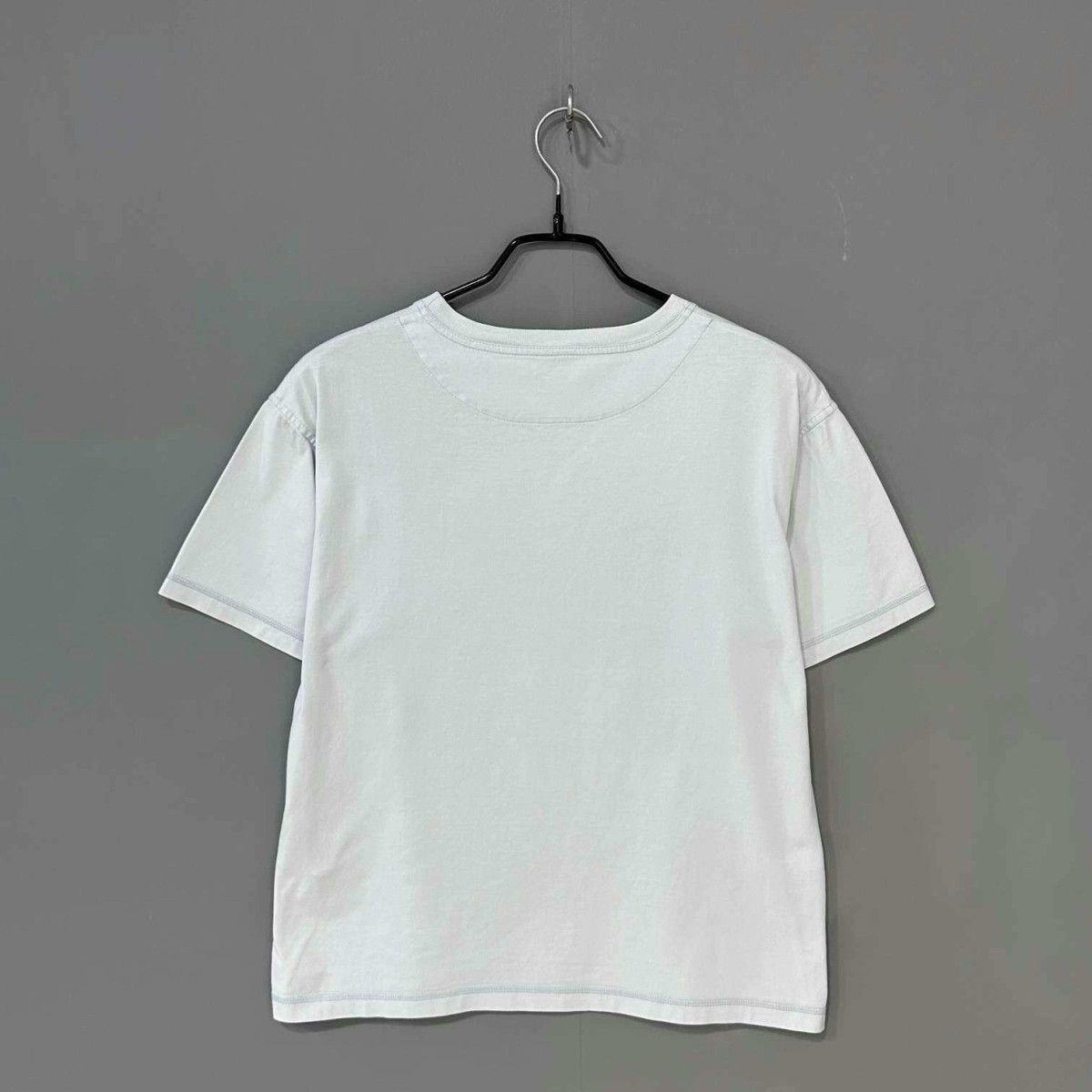 Hermes Hermes Sky Blue Logo Print Short-Sleeve Size XXS / US 00 / IT 34 - 4 Thumbnail