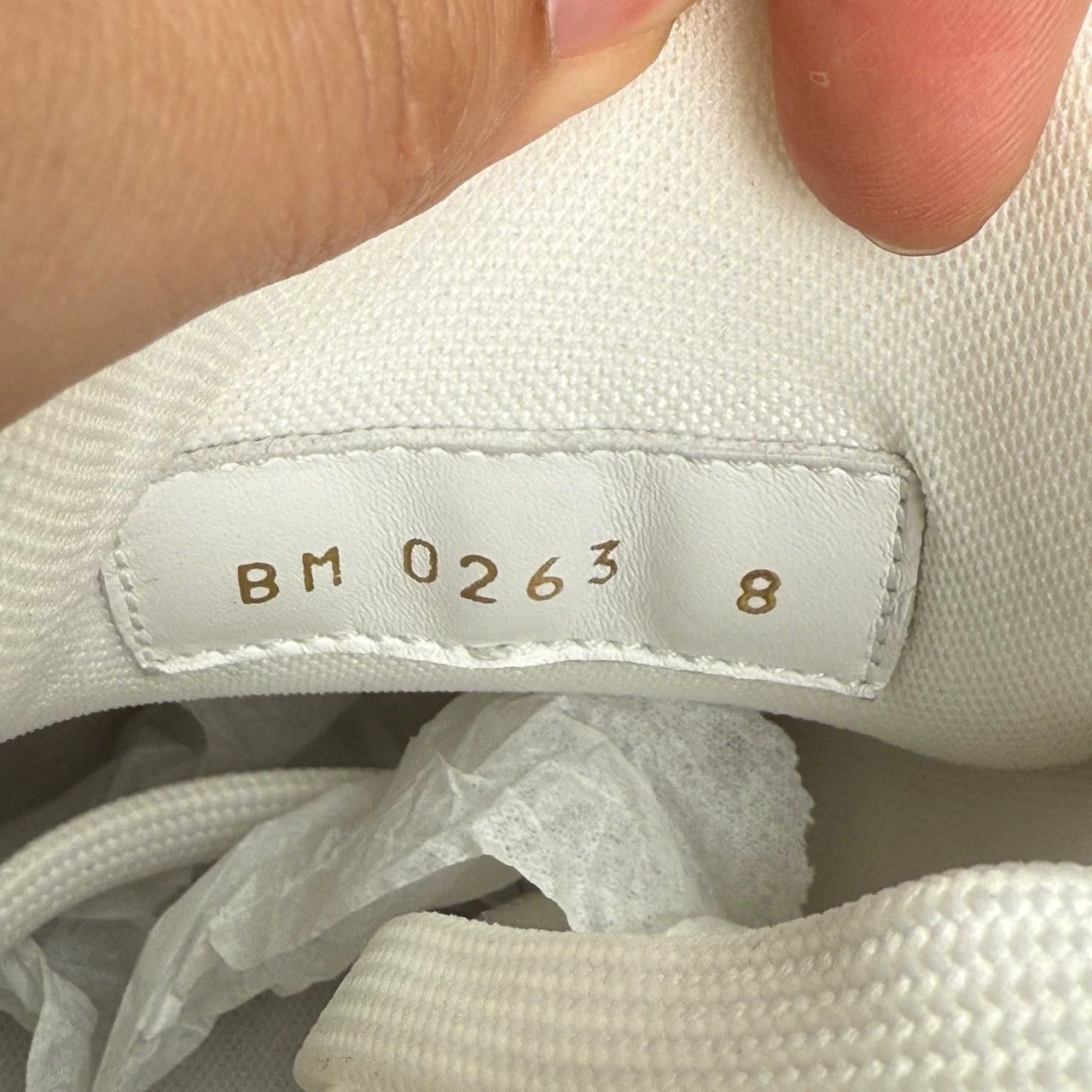 Louis Vuitton Louis Vuitton LV Trainer White Blue Denim Size US 10 / EU 43 - 8 Thumbnail