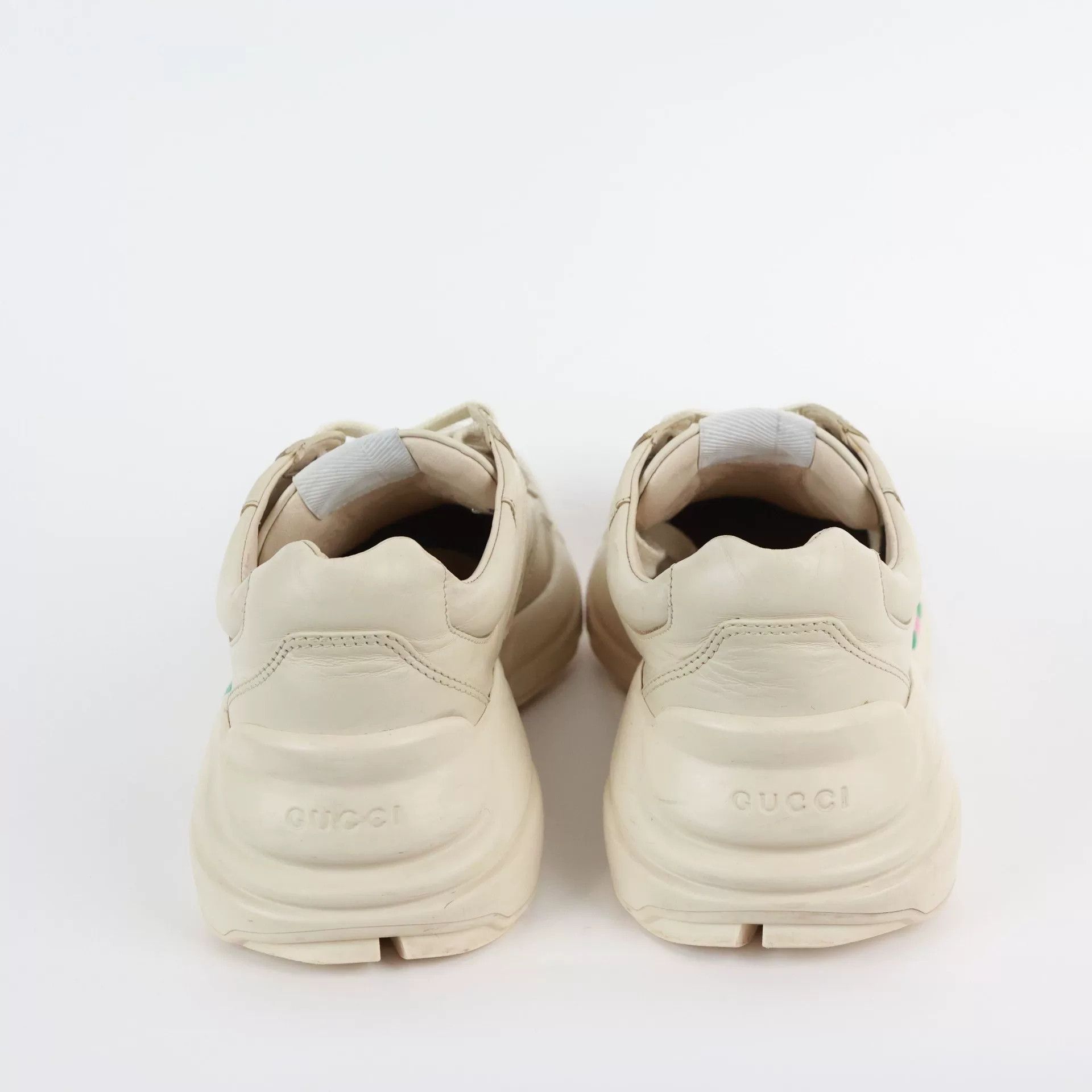Gucci The North Face x Gucci Leather Low-Top Sneakers Size US 6.5 / EU 39-40 - 4 Thumbnail