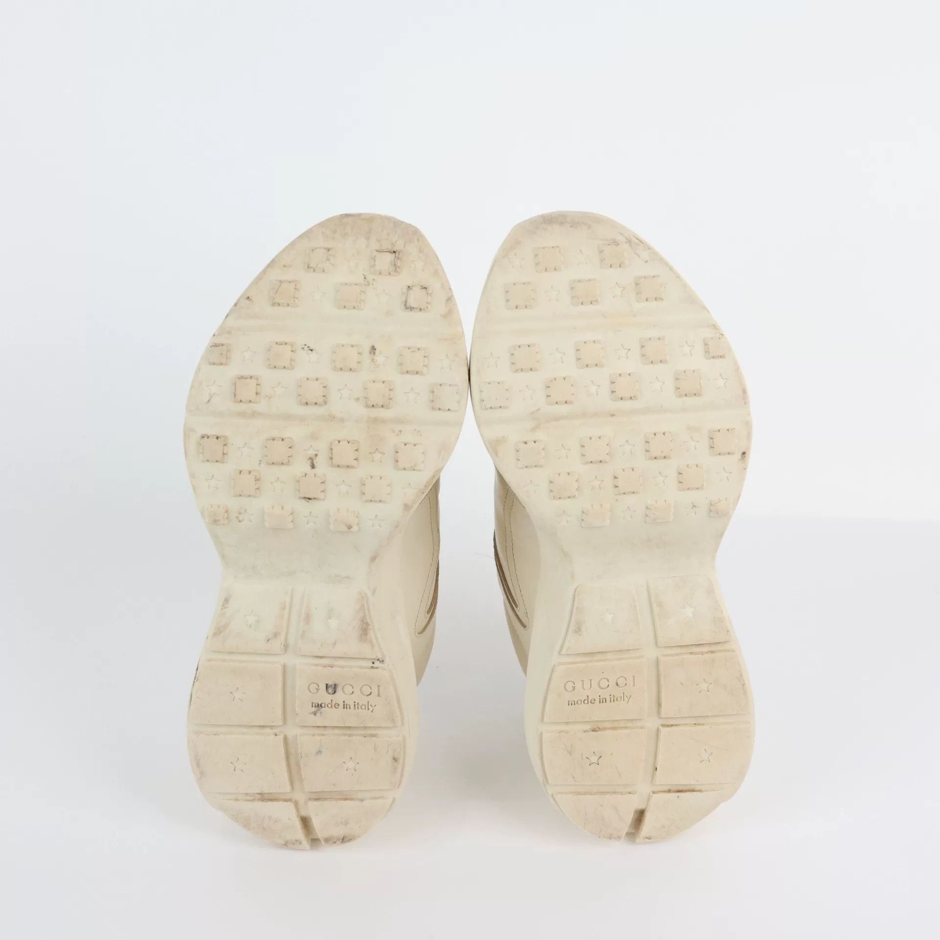 Gucci The North Face x Gucci Leather Low-Top Sneakers Size US 6.5 / EU 39-40 - 5 Thumbnail