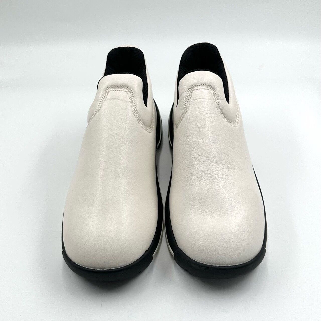 Bottega Veneta Bottega Veneta Flash White Slip-on Sneakers Size US 10 / EU 43 - 2 Thumbnail