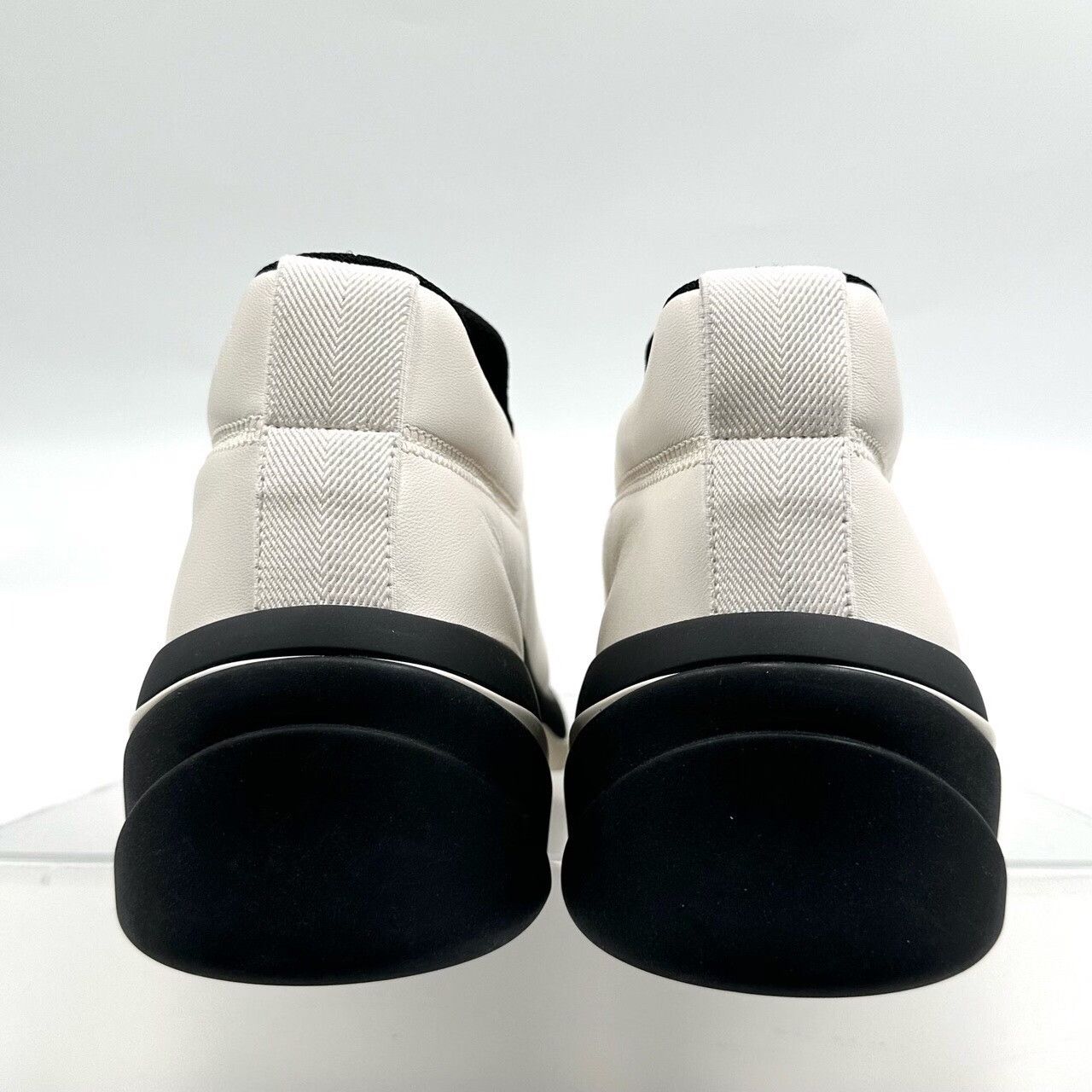 Bottega Veneta Bottega Veneta Flash White Slip-on Sneakers Size US 10 / EU 43 - 3 Thumbnail