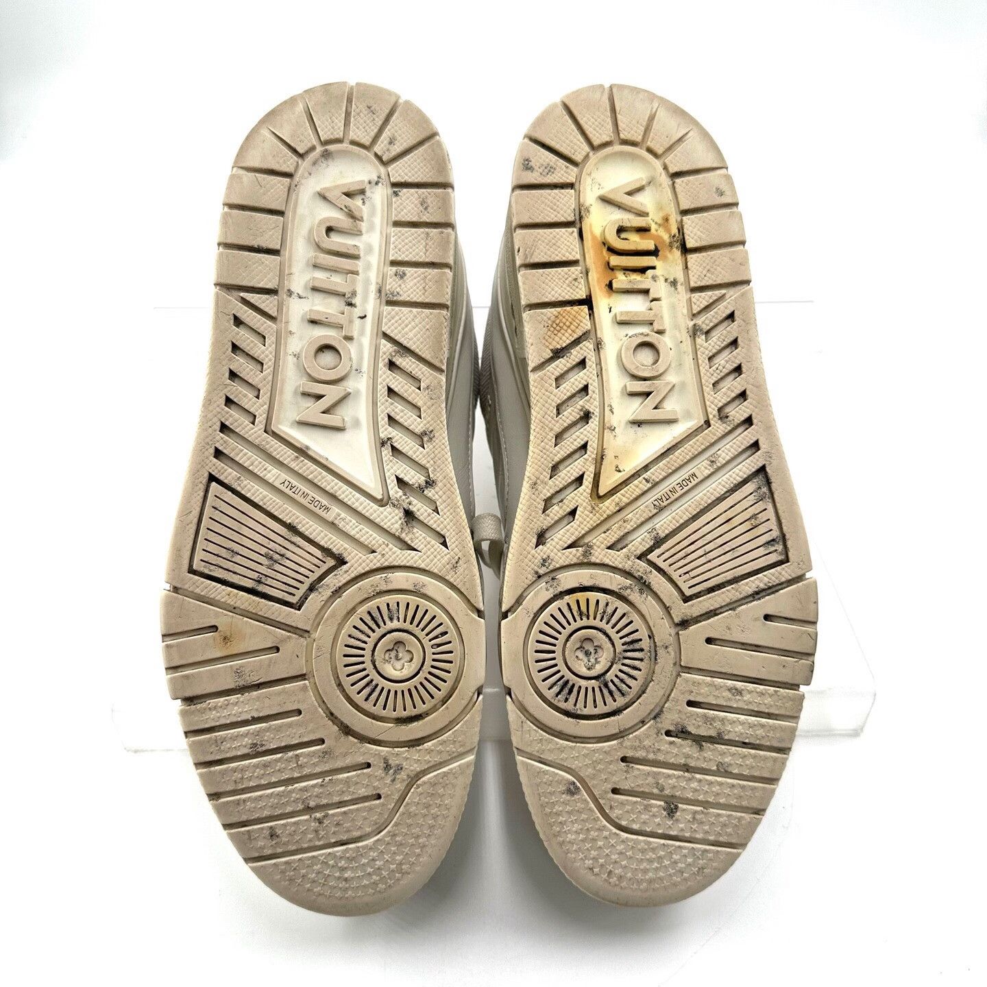 Louis Vuitton Louis Vuitton Trainer White Low-Top Sneakers Size US 8 / EU 41 - 4 Thumbnail