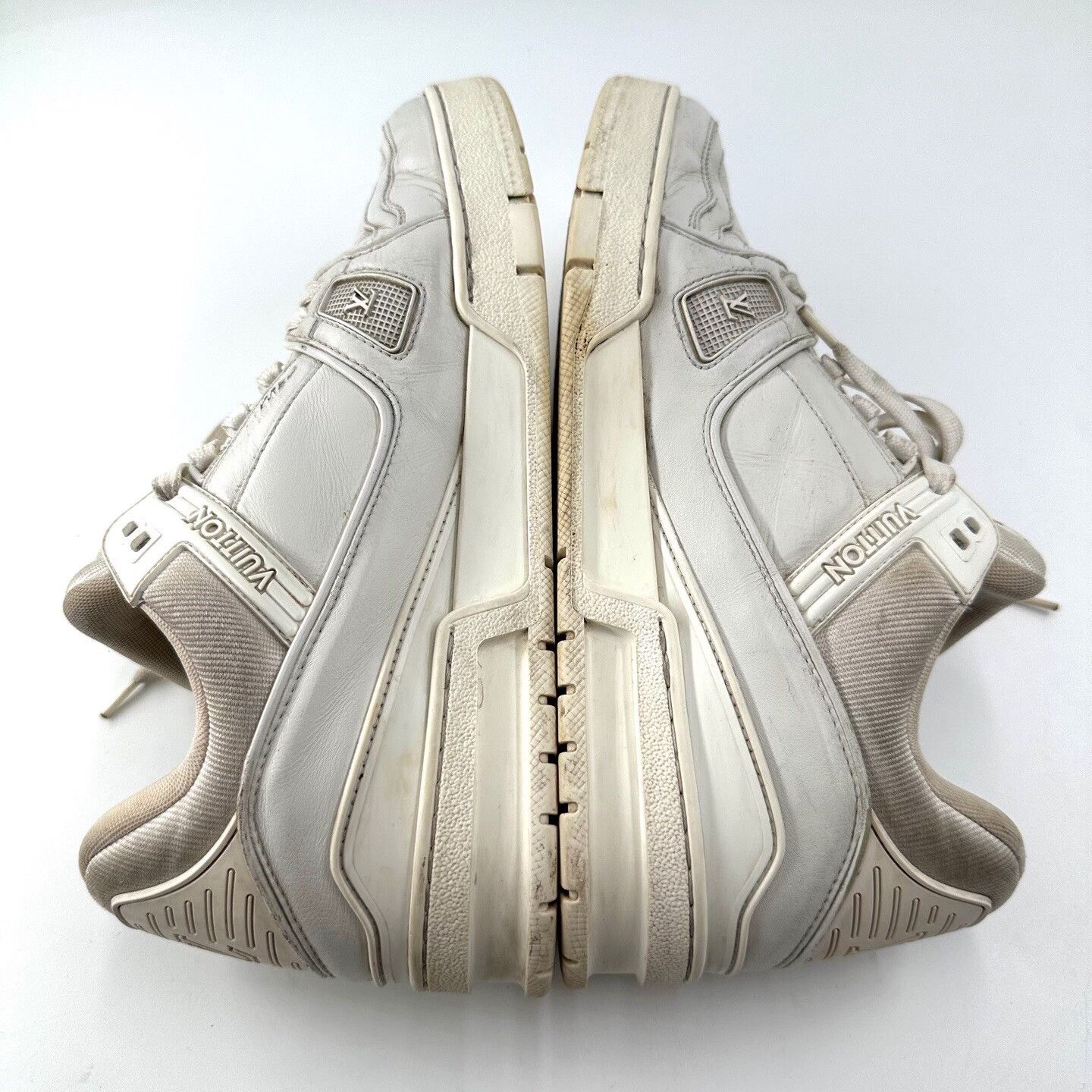 Louis Vuitton Louis Vuitton Trainer White Low-Top Sneakers Size US 8 / EU 41 - 7 Thumbnail