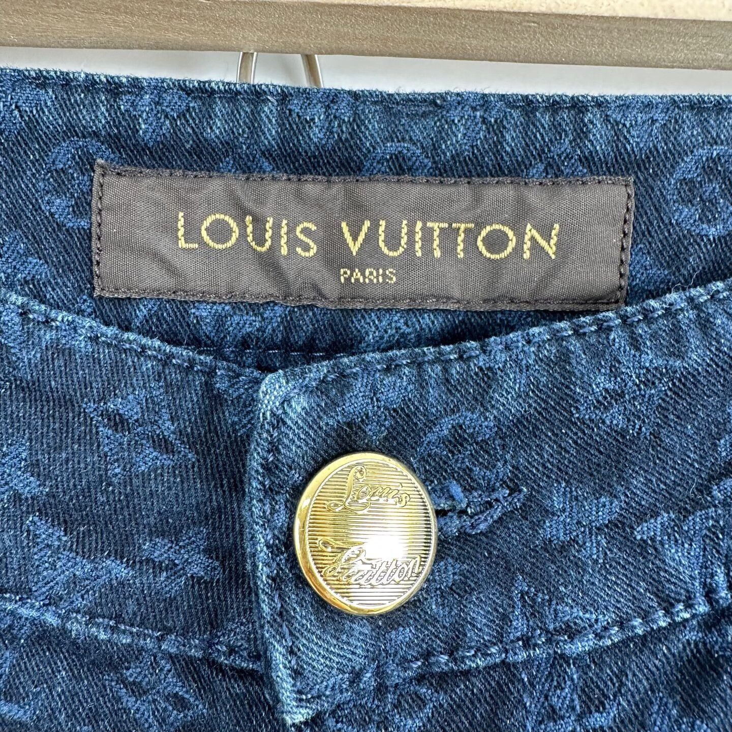Louis Vuitton Louis Vuitton Monogram Logo Jeans Size 36" / US 14 / IT 50 - 3 Thumbnail