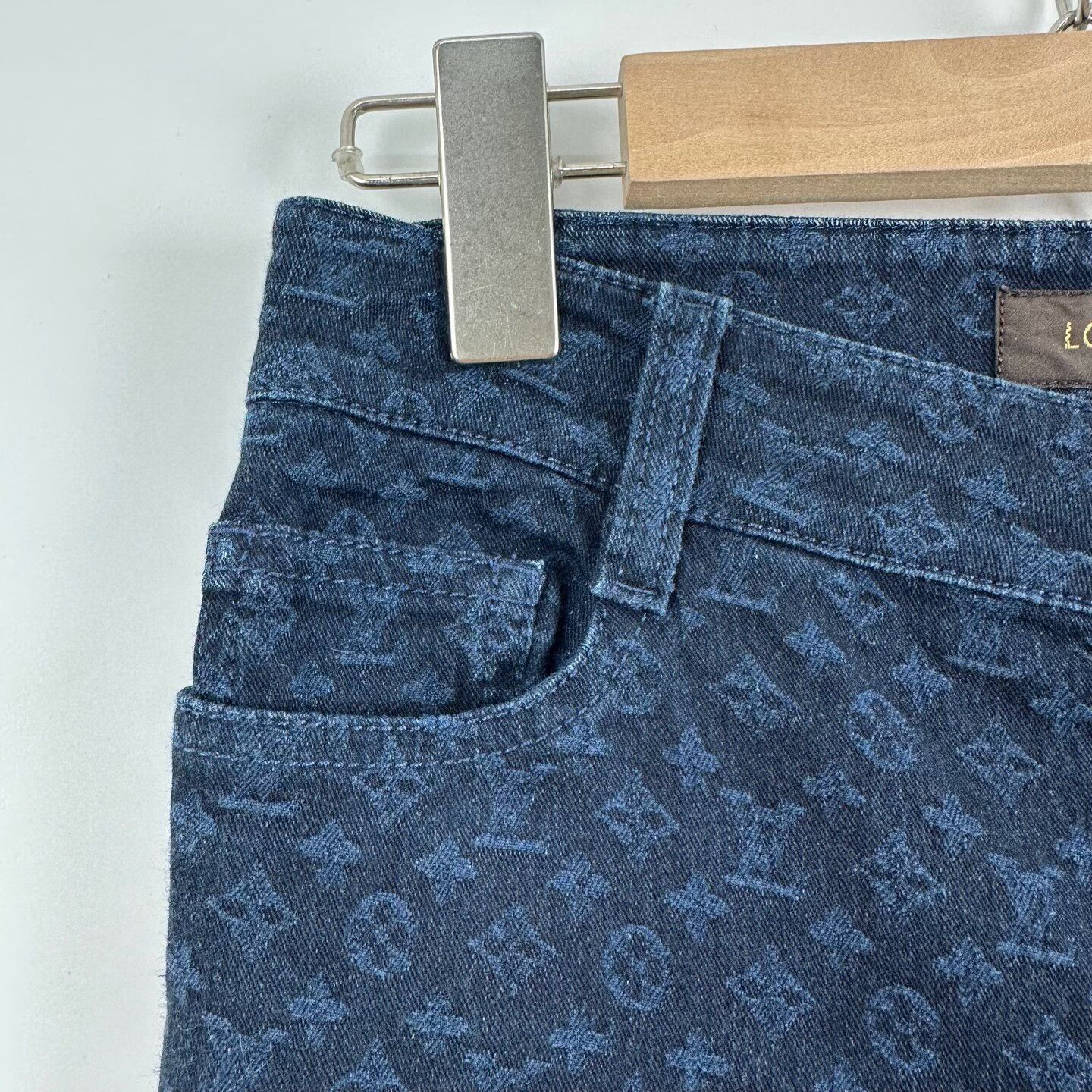 Louis Vuitton Louis Vuitton Monogram Logo Jeans Size 36" / US 14 / IT 50 - 5 Thumbnail