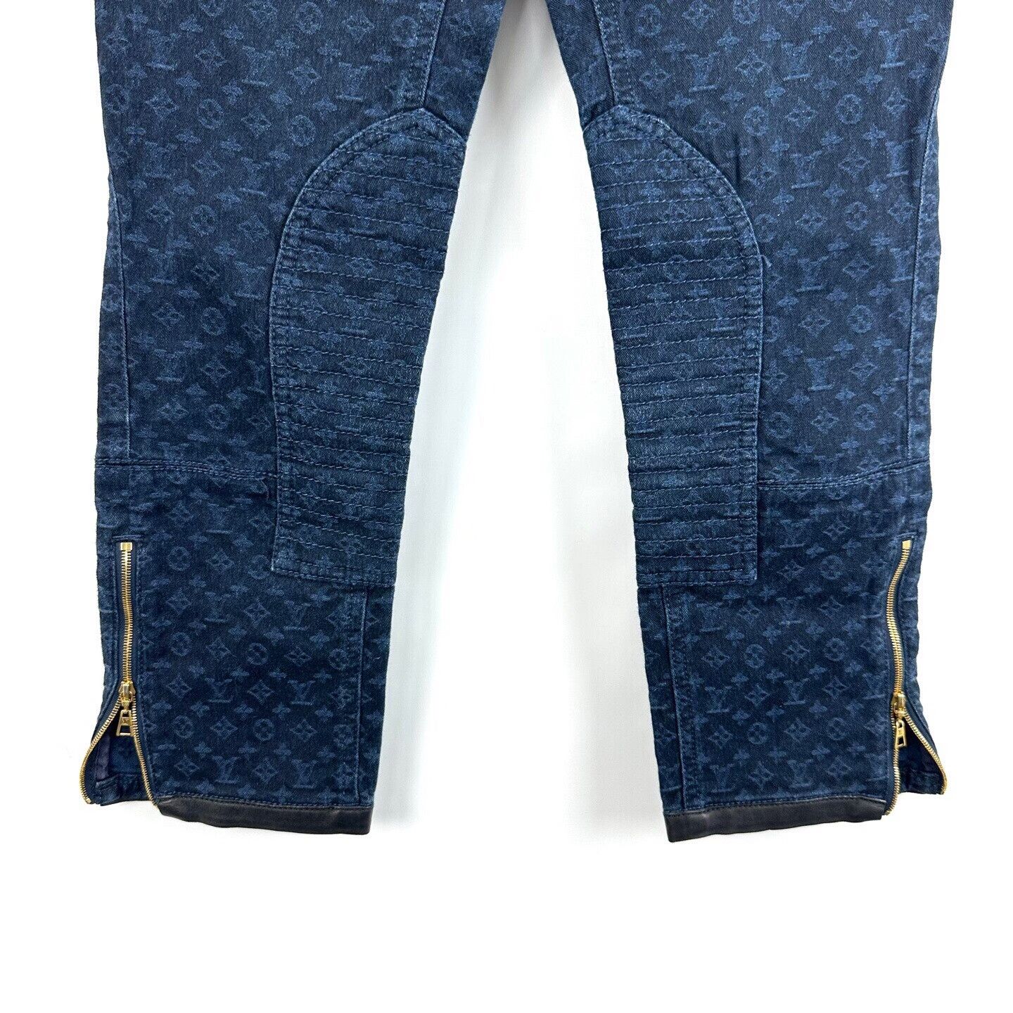 Louis Vuitton Louis Vuitton Monogram Logo Jeans Size 36" / US 14 / IT 50 - 4 Thumbnail