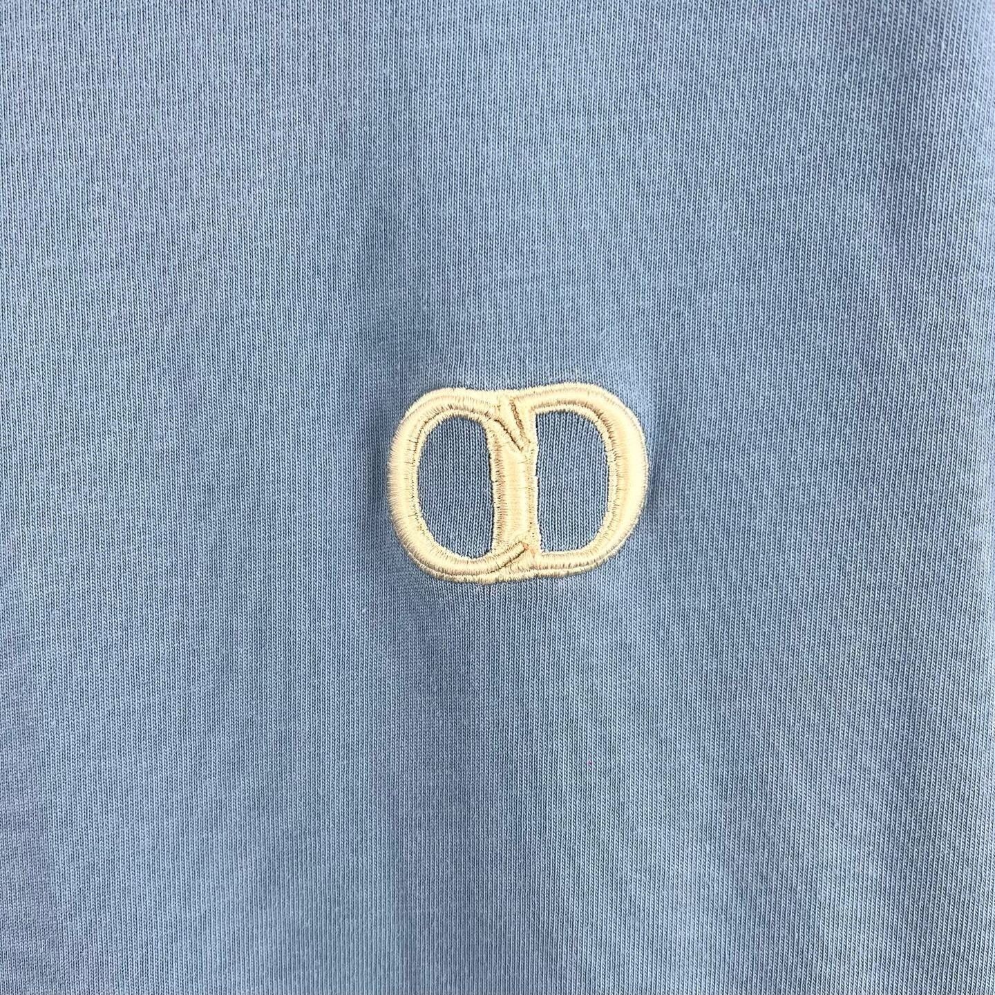 Dior Dior CD Embroidery Loose Short-Sleeve T-Shirt Size S / US 4 / IT 40 - 4 Thumbnail