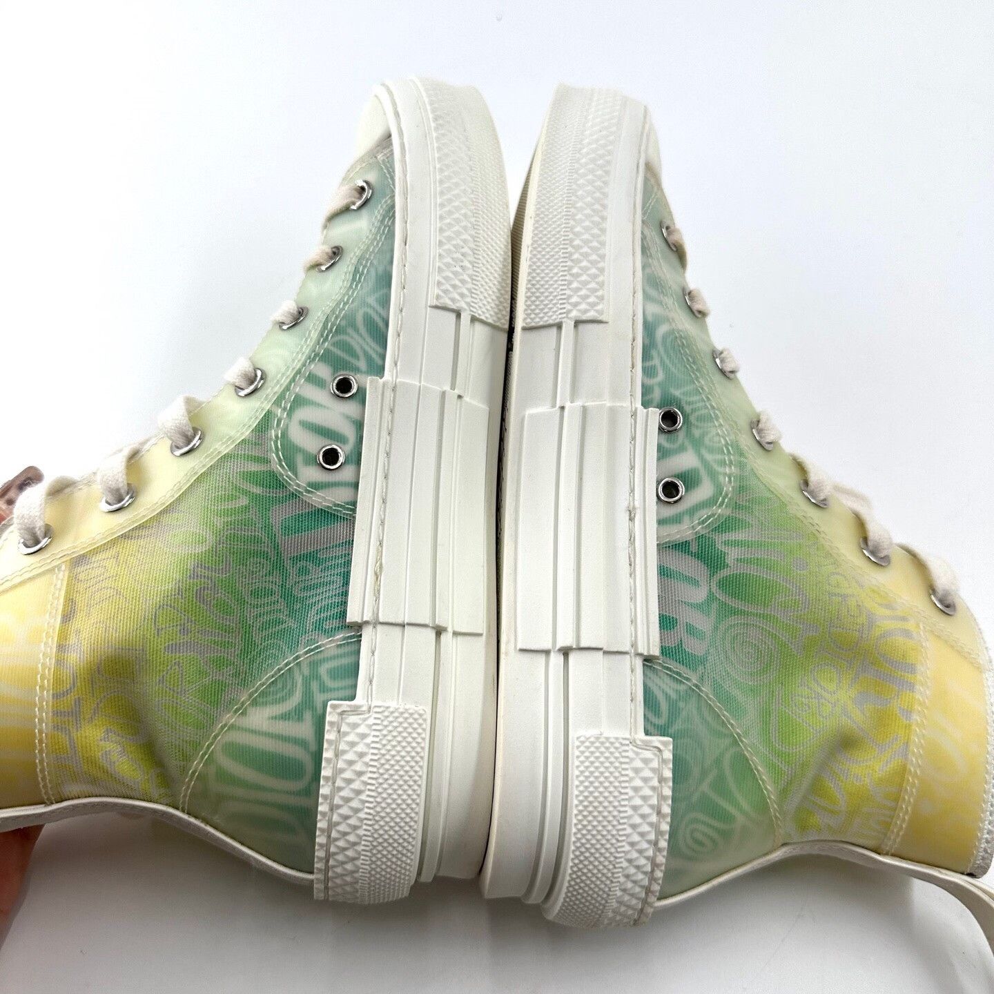 Dior Dior x Stussy B2 High-Top Canvas Shoes Size US 5 / IT 35 - 6 Thumbnail
