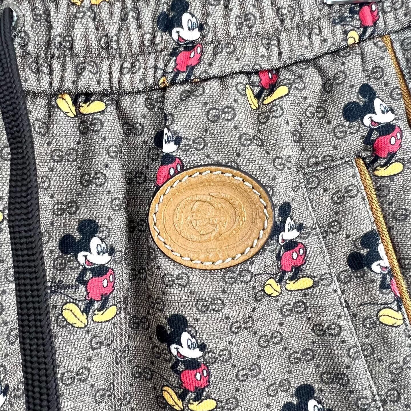 Gucci Gucci Disney Mickey All-over Print Jacket Shorts Size 22" - 4 Thumbnail