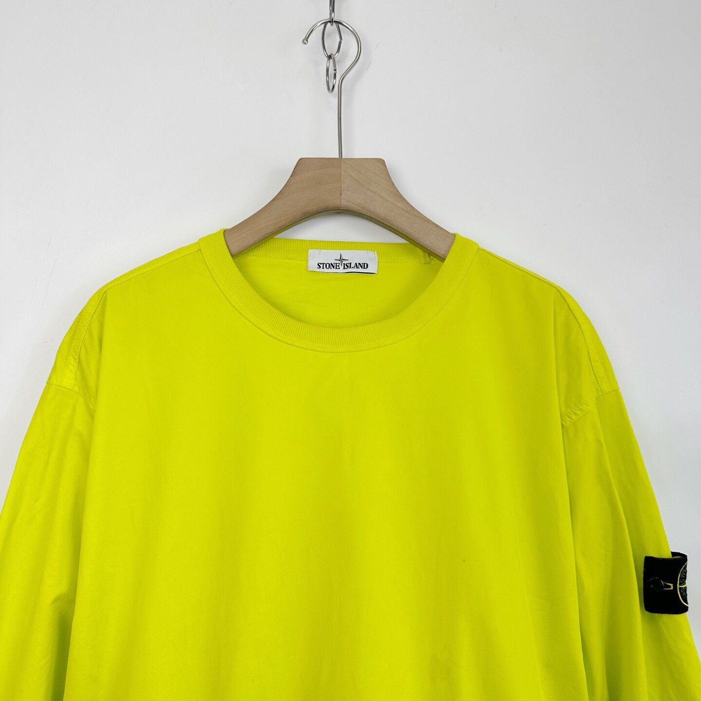 Stone Island Stone Island Yellow Multi-Pocket Logo Sweatshirt Size US XXL / EU 58 / 5 - 3 Thumbnail