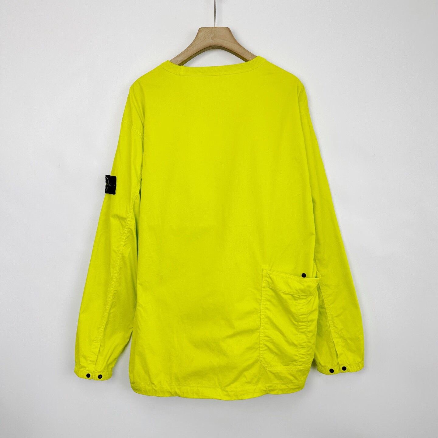 Stone Island Stone Island Yellow Multi-Pocket Logo Sweatshirt Size US XXL / EU 58 / 5 - 2 Thumbnail