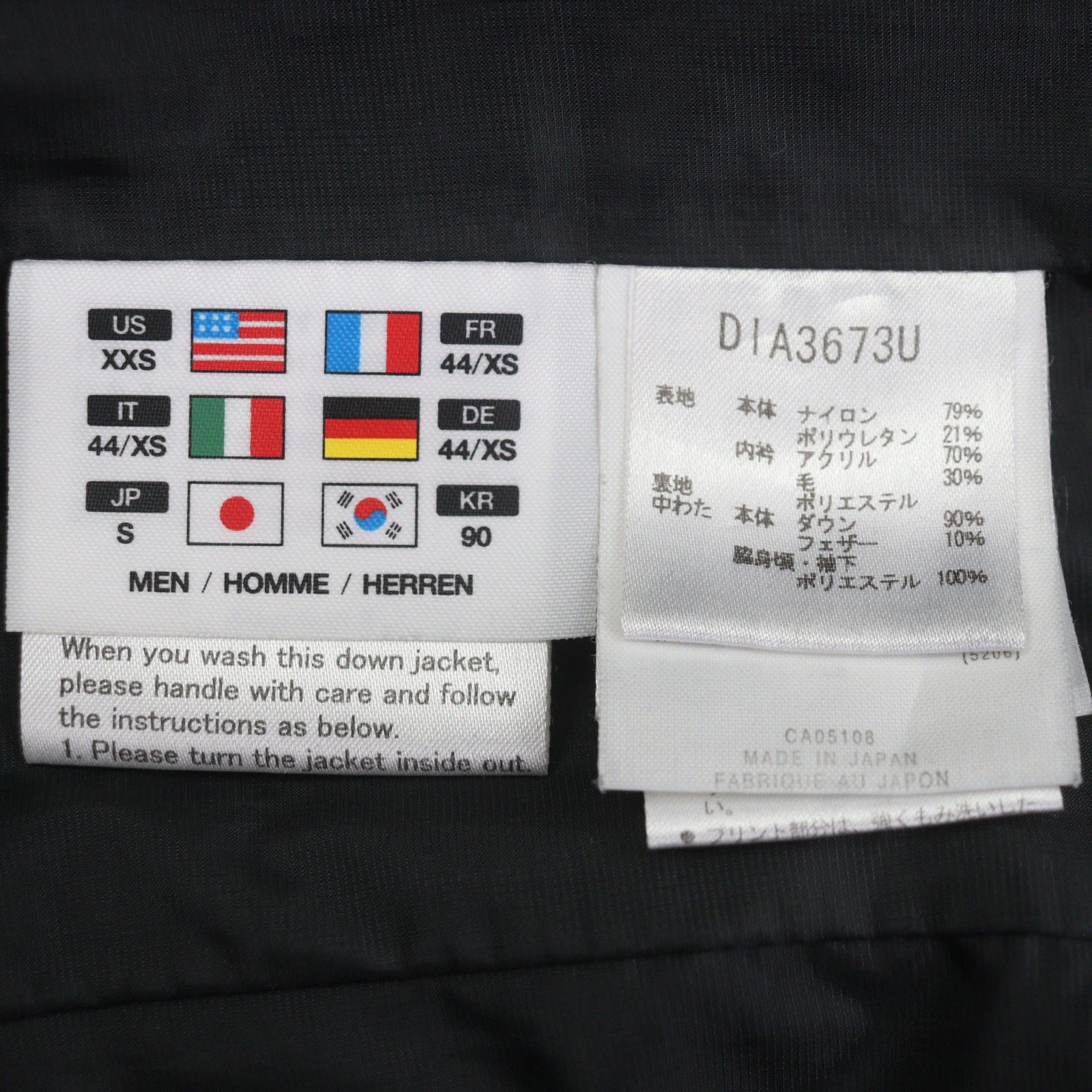 Other Other DESCENTE Down Coat Textile Outerwear DIA3673U DUTY FREE for USA Size ONE SIZE - 12 Thumbnail