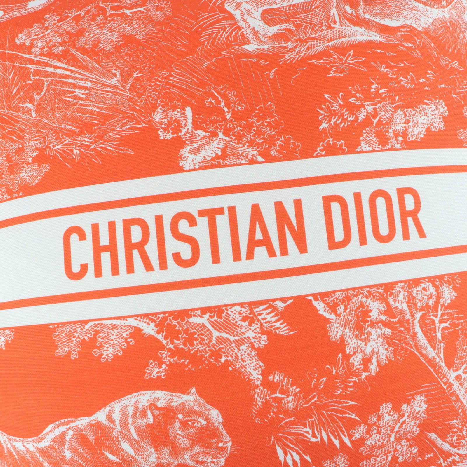Dior Dior Christian Dior Dioliviera Acrylic Linen Blend Cushion Textile Other HYP02RCO0U DUTY FREE for USA Size ONE SIZE - 3 Thumbnail