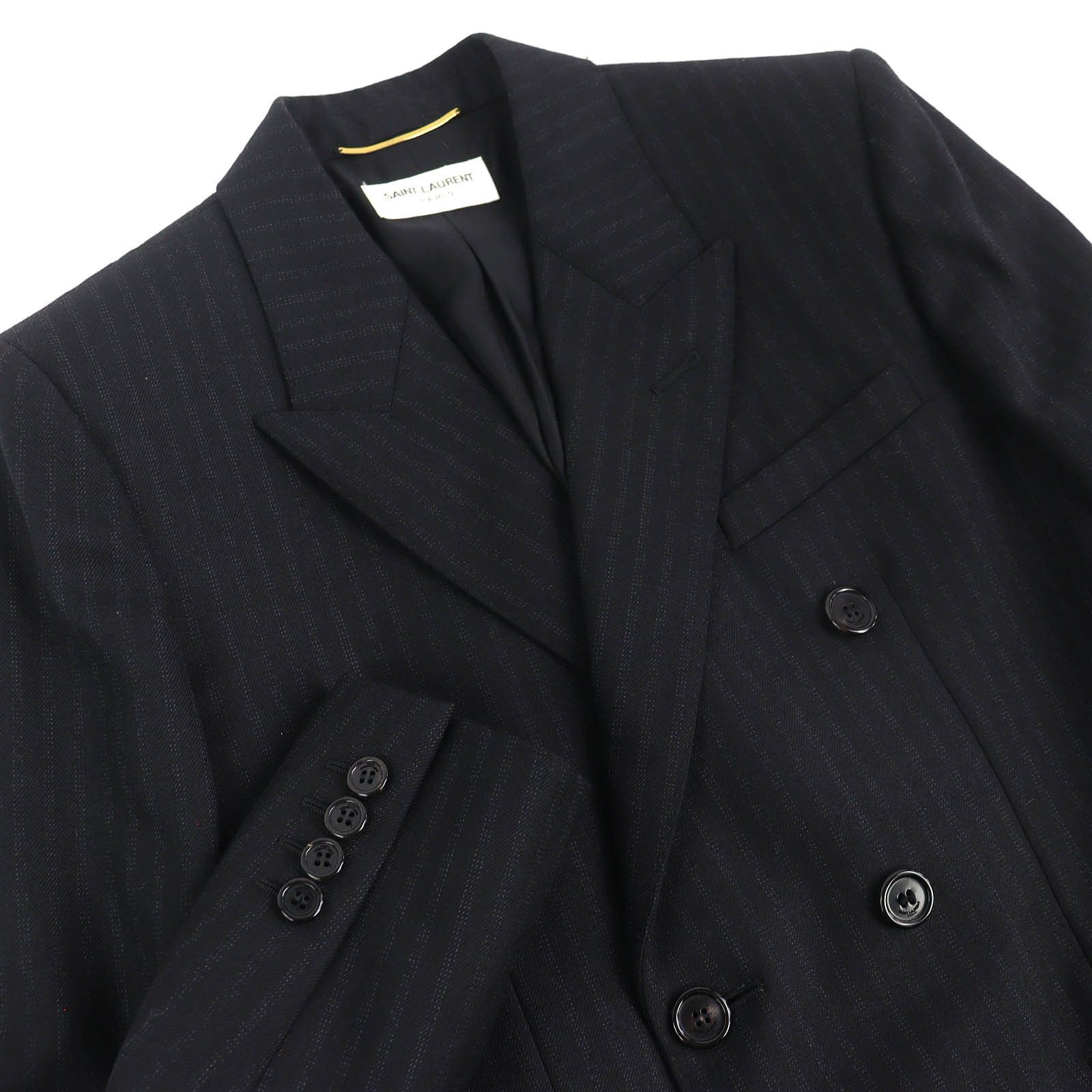 Yves Saint Laurent Yves Saint Laurent Saint Laurent Paris Wool Jacket Textile Outerwear 632886 DUTY FREE for USA Size ONE SIZE - 3 Thumbnail