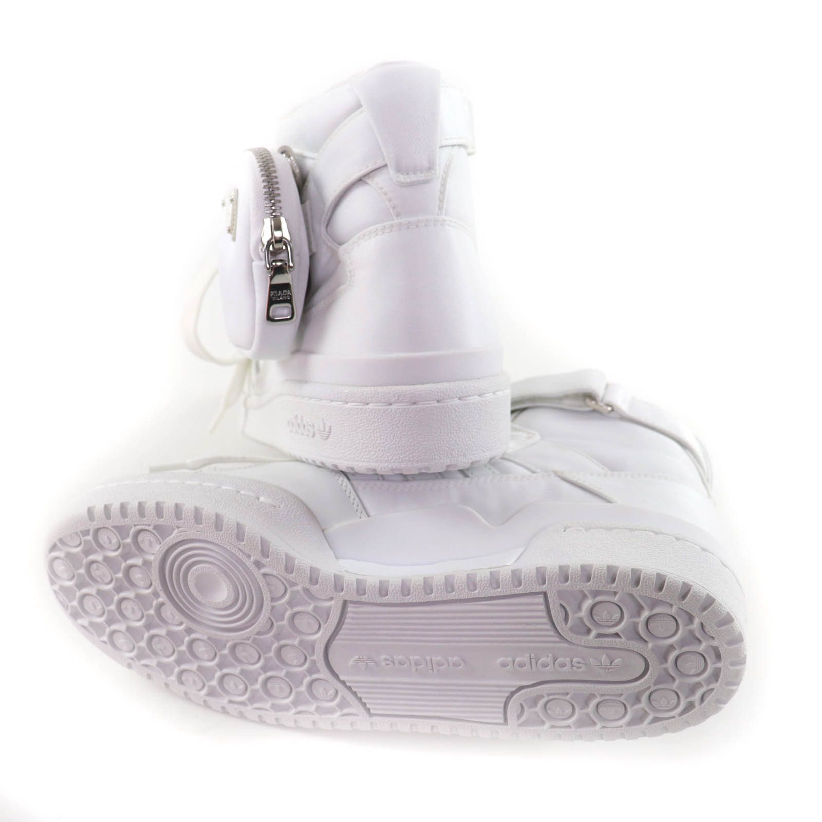 Prada Prada Prada Re Nylon High Cut Sneakers Leather Shoes 2TG193 DUTY FREE for USA Size ONE SIZE - 6 Thumbnail