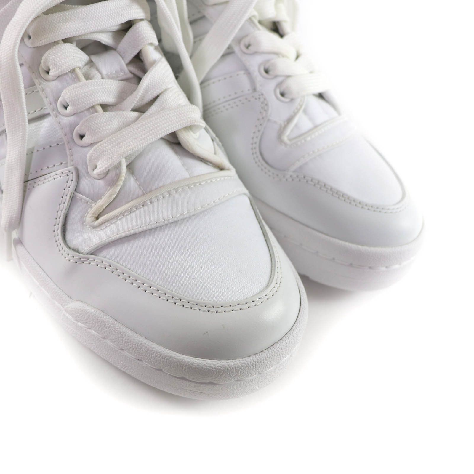 Prada Prada Prada Re Nylon High Cut Sneakers Leather Shoes 2TG193 DUTY FREE for USA Size ONE SIZE - 7 Thumbnail