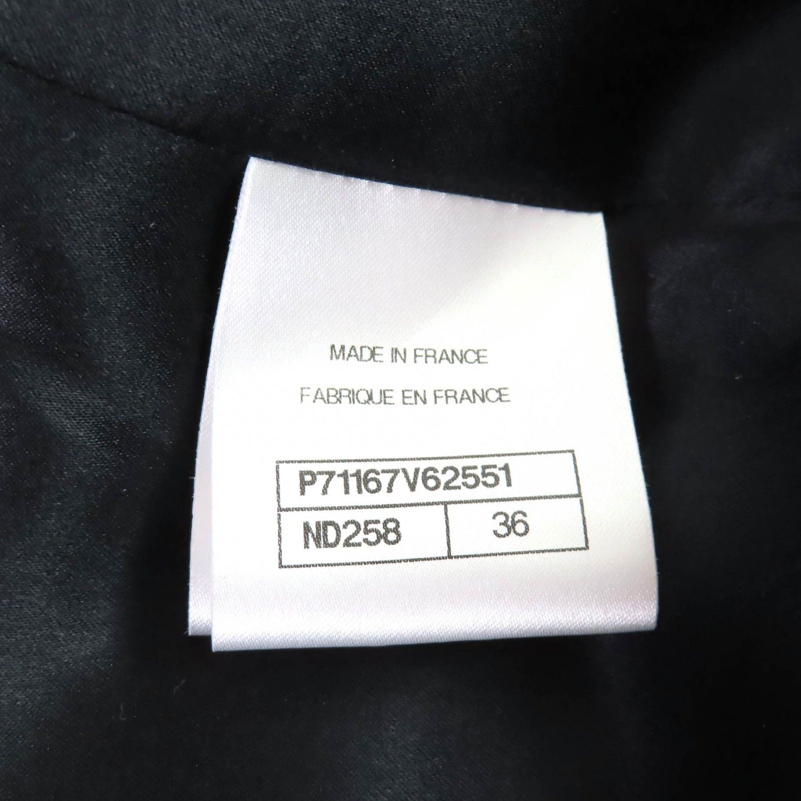 Chanel Chanel Chanel Cotton Wool Coat Textile Outerwear P71167 DUTY FREE for USA Size ONE SIZE - 8 Thumbnail