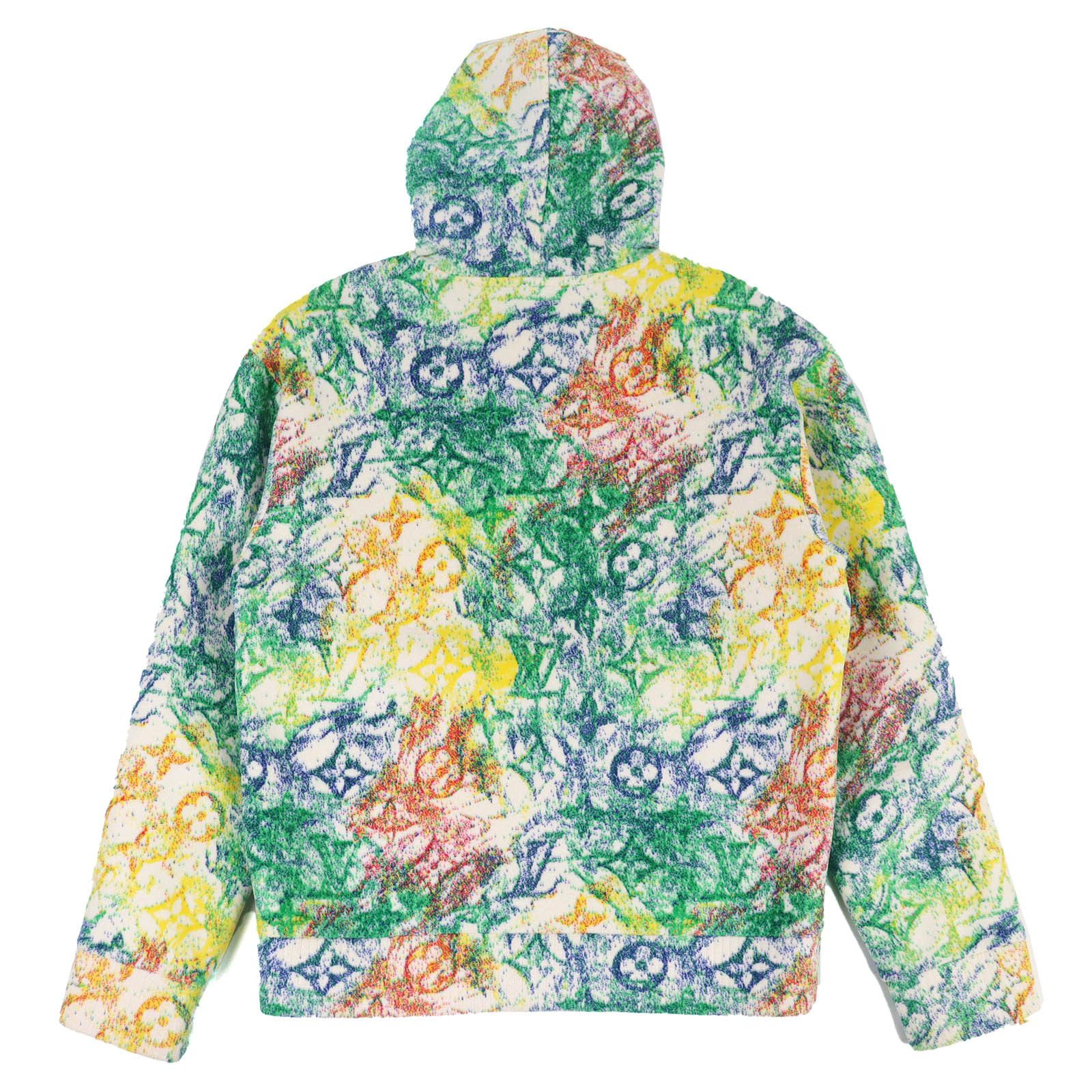 Louis Vuitton Louis Vuitton Louis Vuitton Pastel Monogram Velvet Hoodie Textile Sweatshirts & Hoodies DUTY FREE for USA Size ONE SIZE - 2 Thumbnail