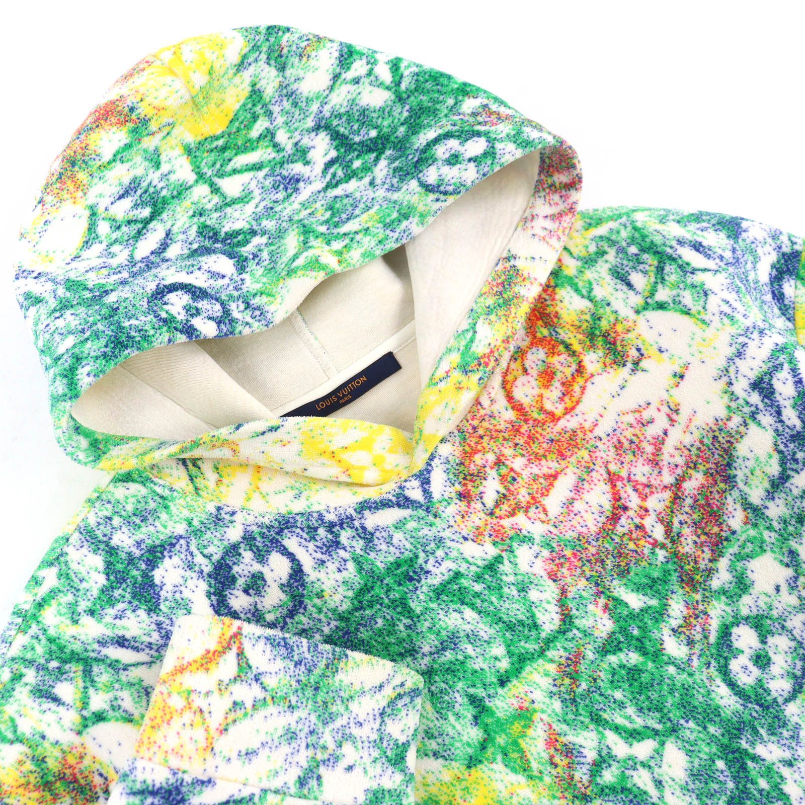 Louis Vuitton Louis Vuitton Louis Vuitton Pastel Monogram Velvet Hoodie Textile Sweatshirts & Hoodies DUTY FREE for USA Size ONE SIZE - 3 Thumbnail
