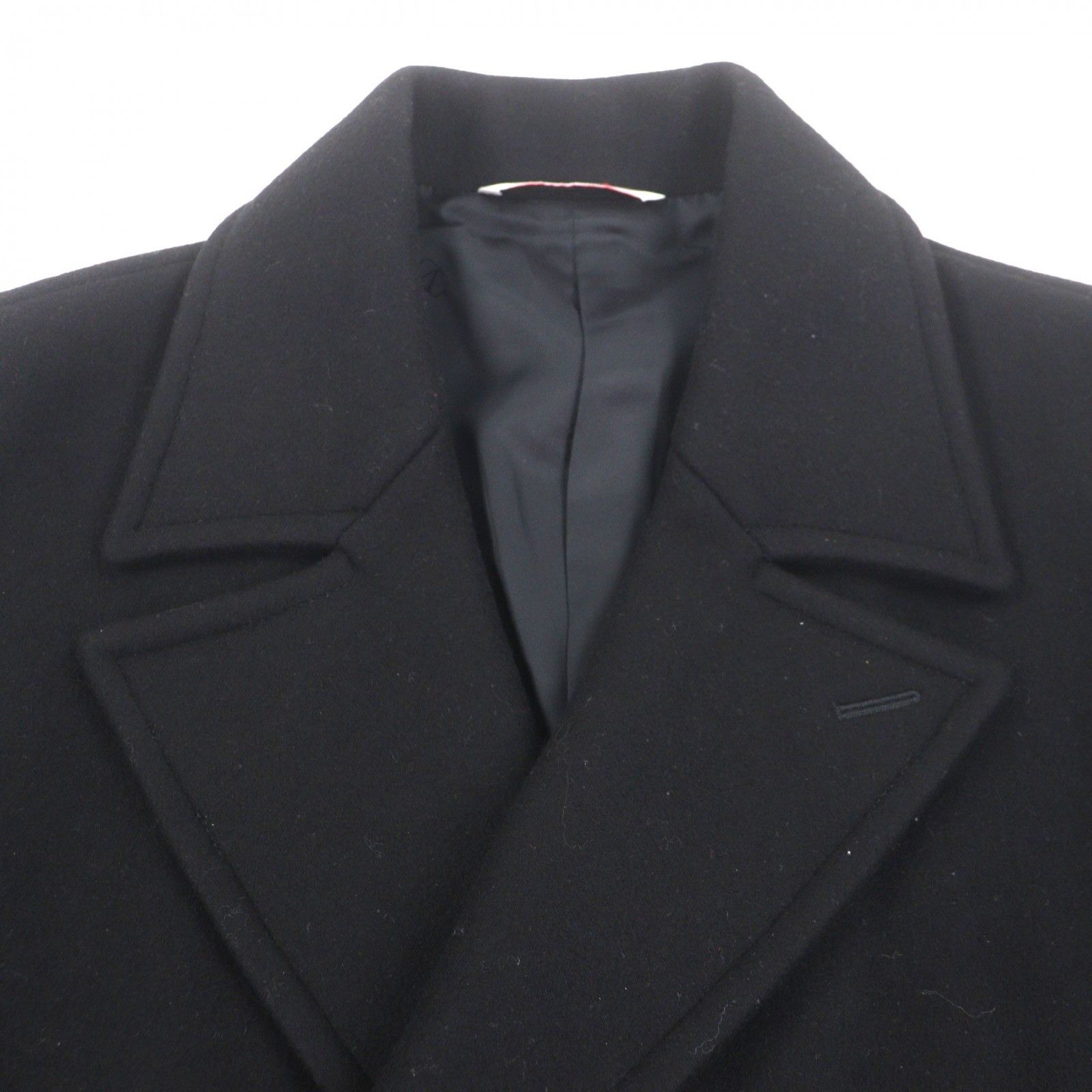 Valentino Valentino Valentino Wool Coat Textile Outerwear 1V3CJF068HY DUTY FREE for USA Size ONE SIZE - 2 Thumbnail
