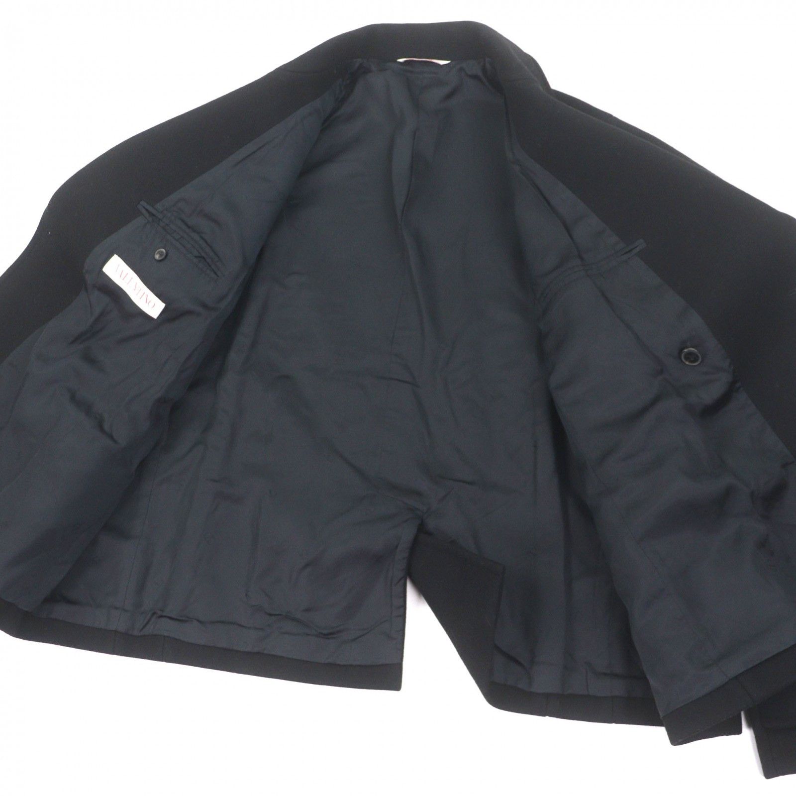 Valentino Valentino Valentino Wool Coat Textile Outerwear 1V3CJF068HY DUTY FREE for USA Size ONE SIZE - 4 Thumbnail