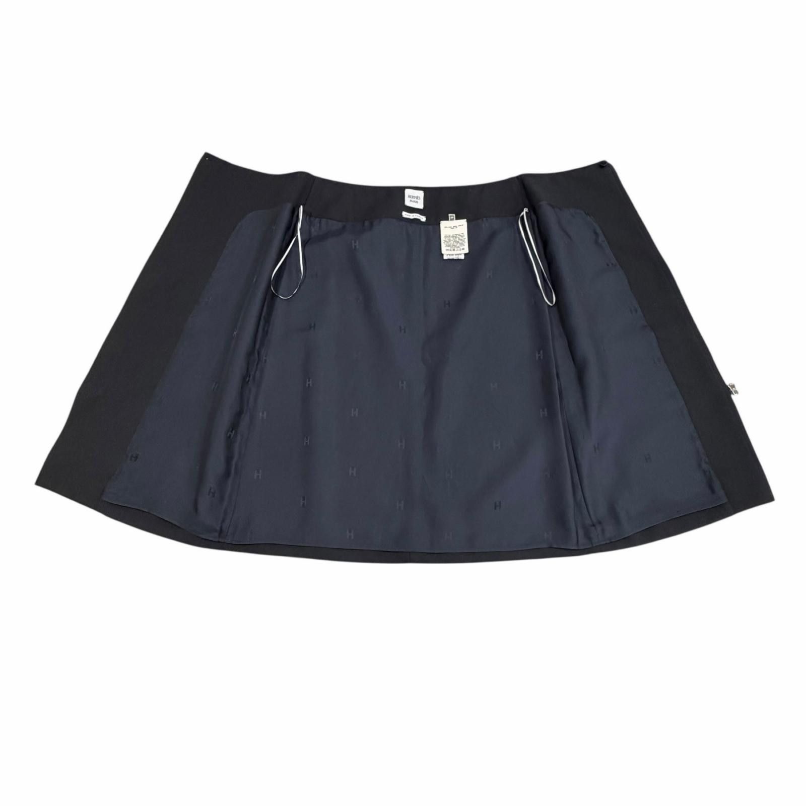 Hermes Hermes Hermes Wool Skirt Textile Skirts DUTY FREE for USA Size ONE SIZE - 6 Thumbnail