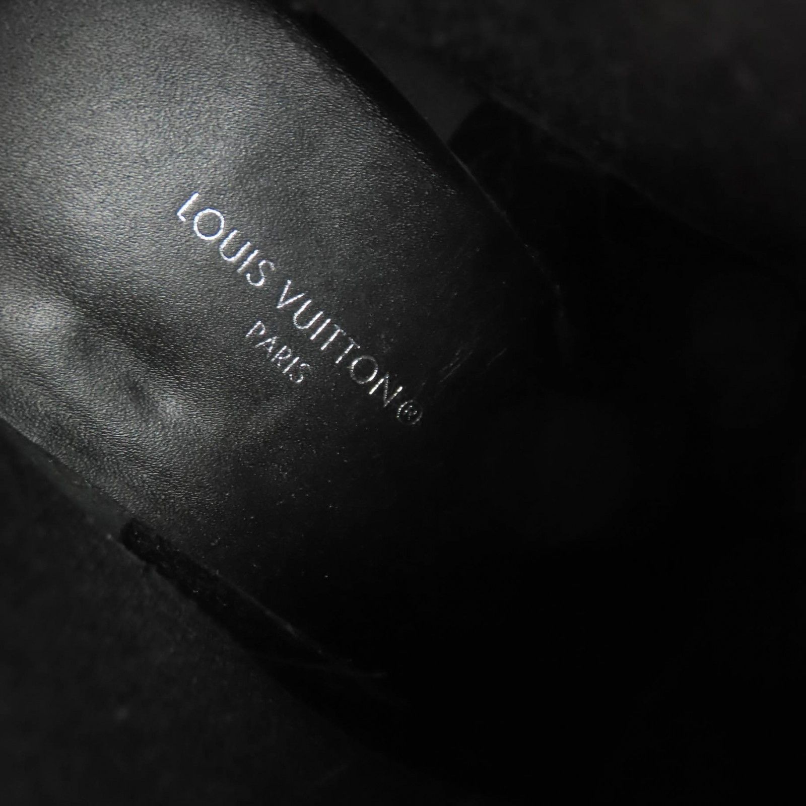 Louis Vuitton Louis Vuitton Louis Vuitton Monogram Leather Short Boots Leather Shoes DUTY FREE for USA Size ONE SIZE - 12 Thumbnail