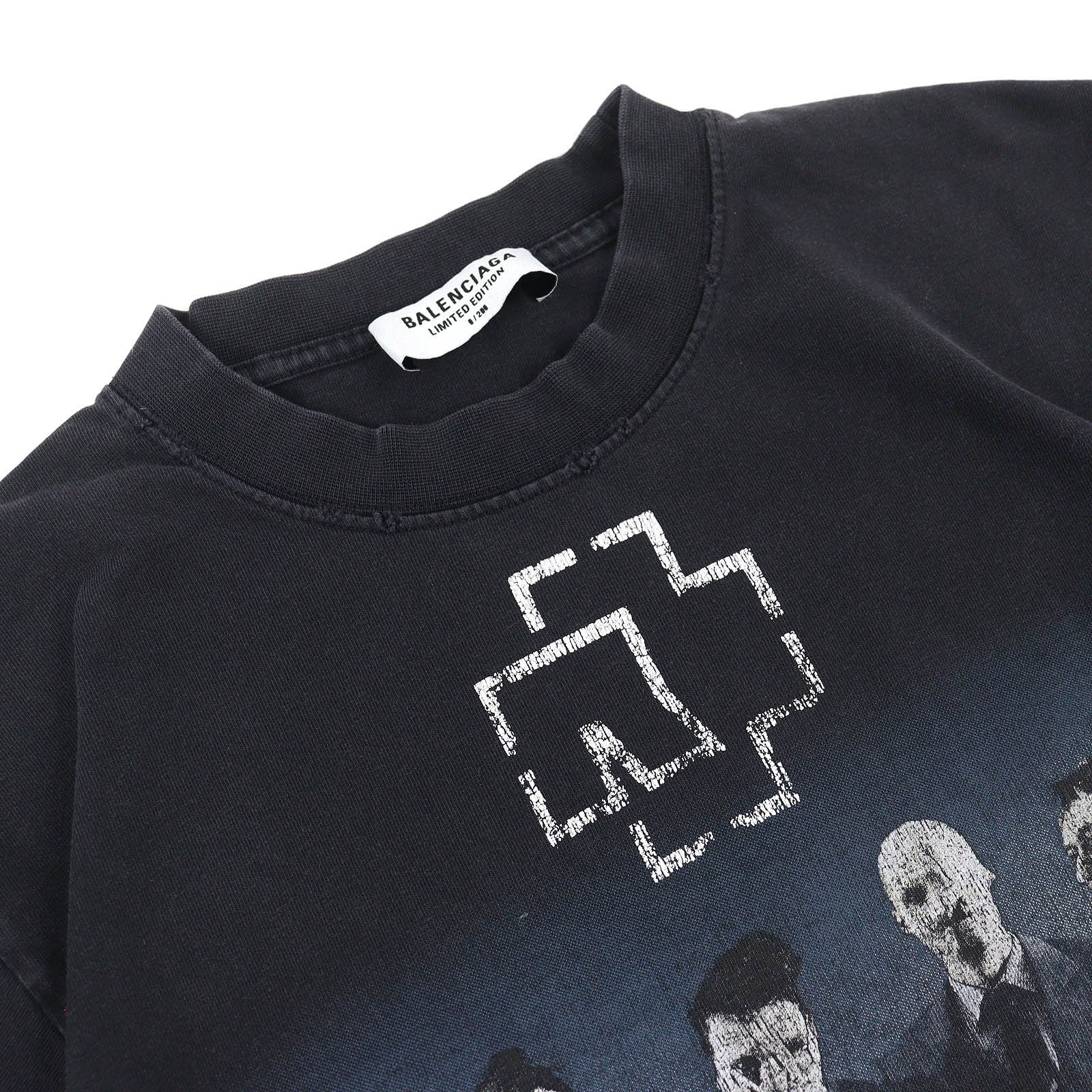 Balenciaga Balenciaga Balenciaga RAMMSTEIN Cotton T shirt Textile T-Shirts 670943 DUTY FREE for USA Size ONE SIZE - 3 Thumbnail